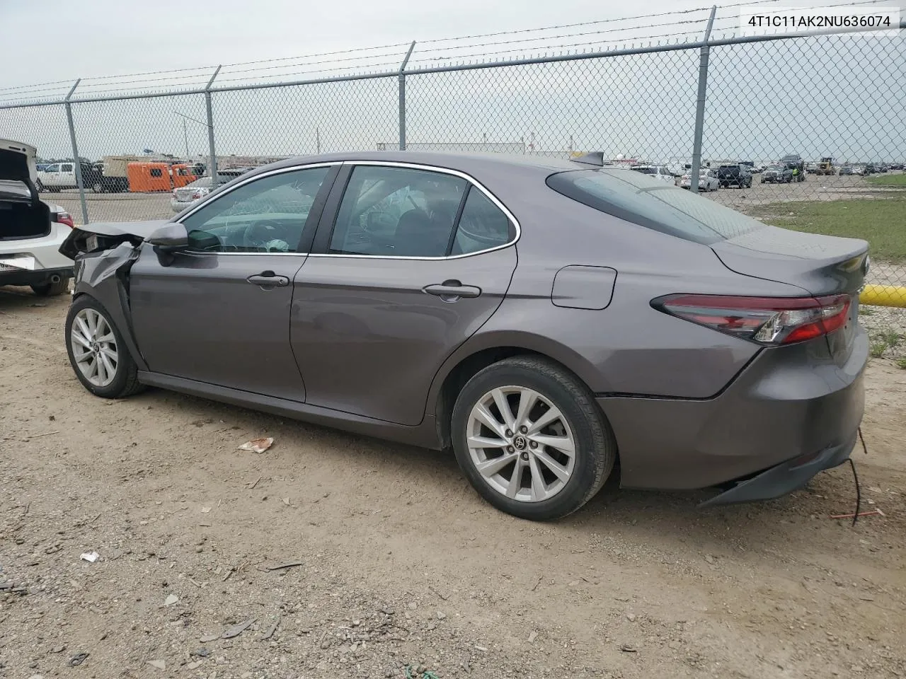 2022 Toyota Camry Le VIN: 4T1C11AK2NU636074 Lot: 70143694