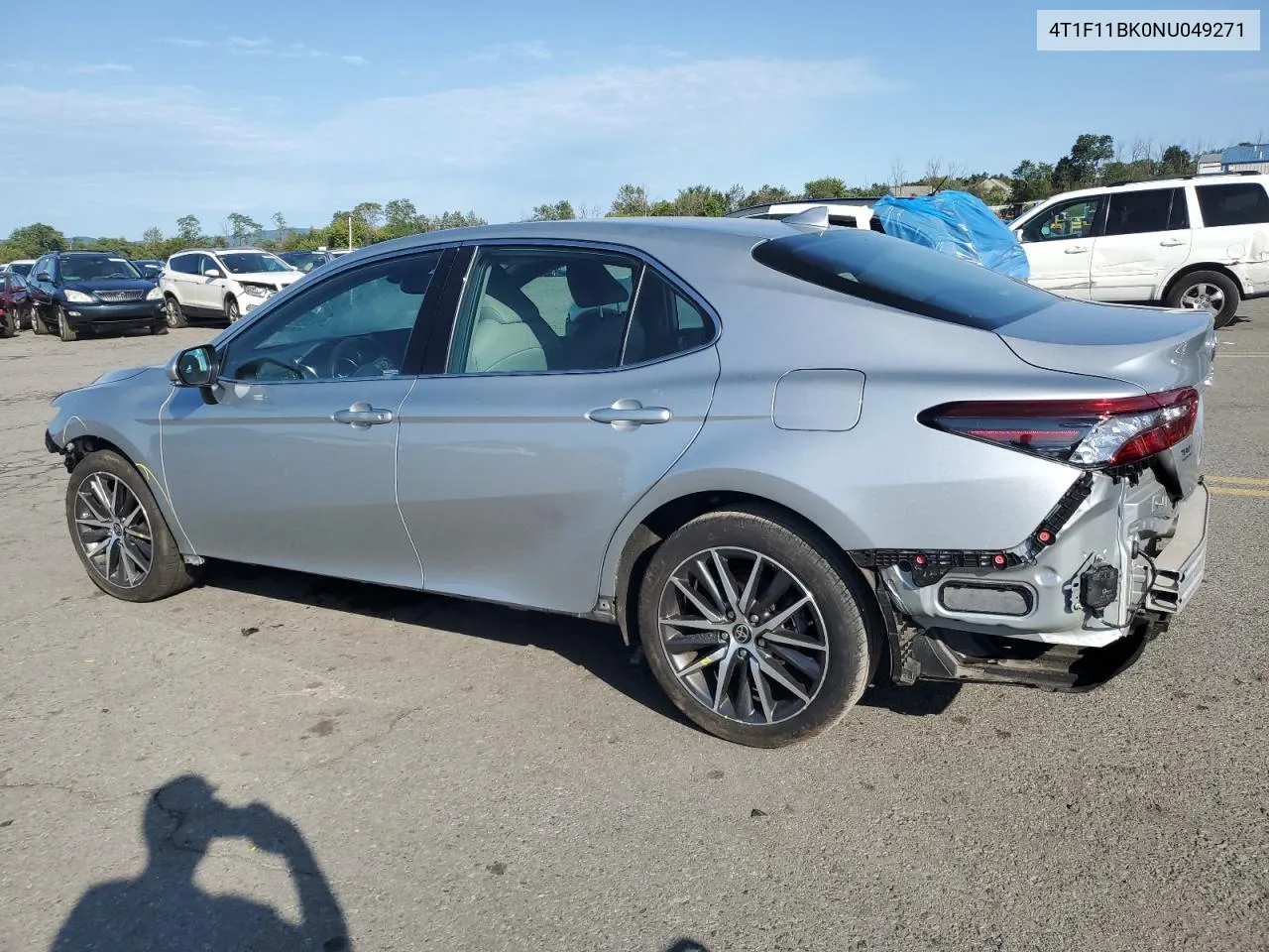 4T1F11BK0NU049271 2022 Toyota Camry Xle