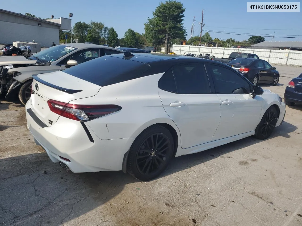 4T1K61BK5NU058175 2022 Toyota Camry Xse