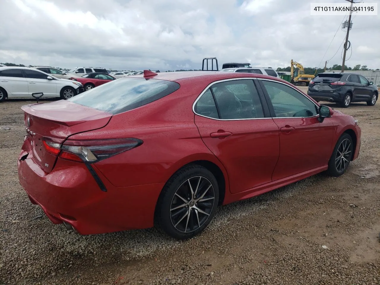 4T1G11AK6NU041195 2022 Toyota Camry Se