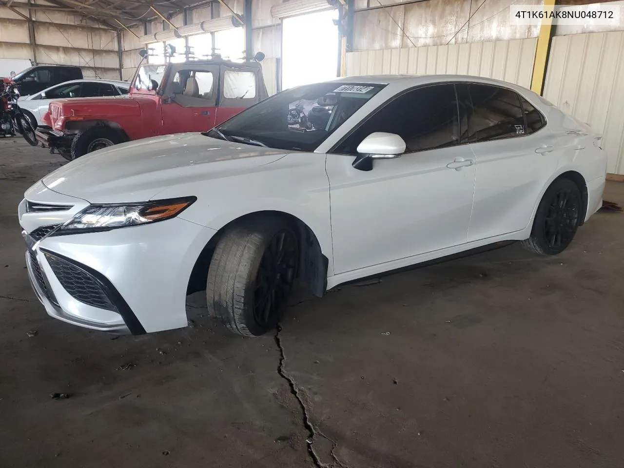 2022 Toyota Camry Xse VIN: 4T1K61AK8NU048712 Lot: 71170314