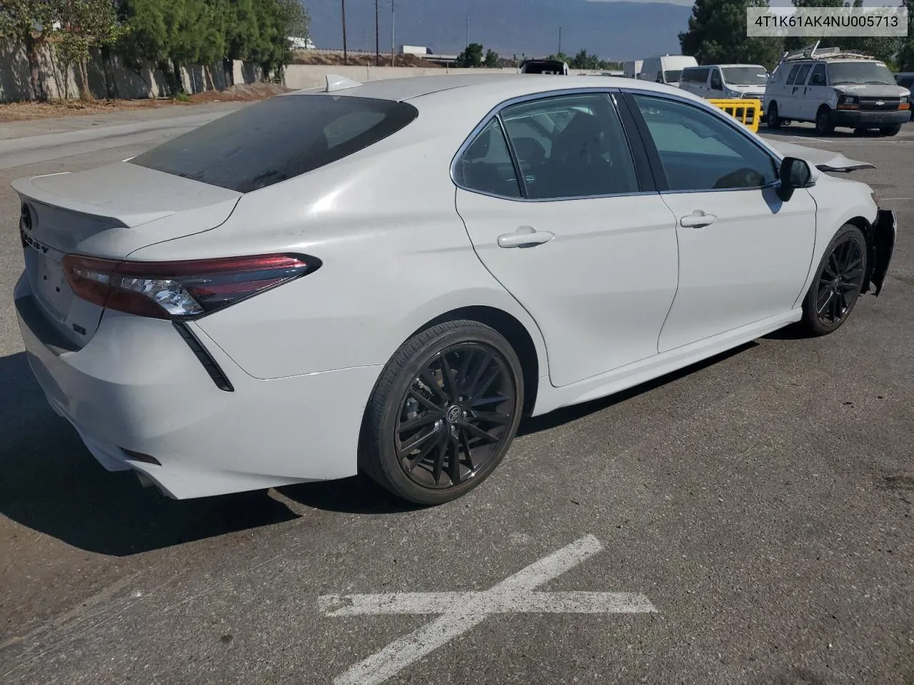 2022 Toyota Camry Xse VIN: 4T1K61AK4NU005713 Lot: 71250974