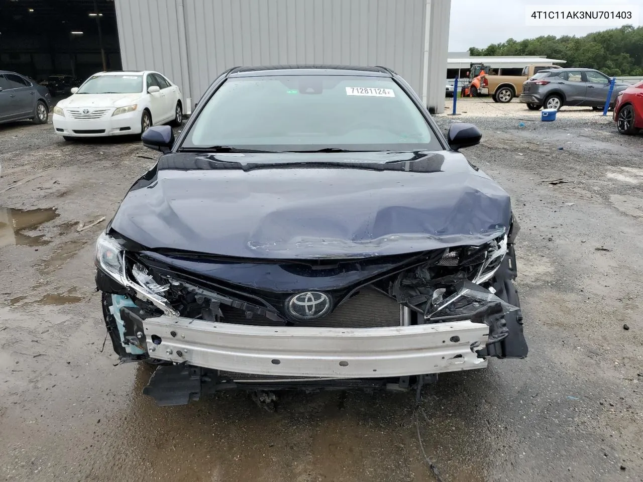 4T1C11AK3NU701403 2022 Toyota Camry Le