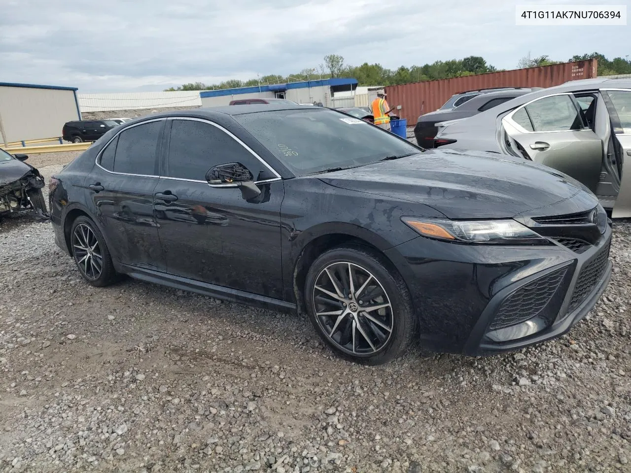 4T1G11AK7NU706394 2022 Toyota Camry Se