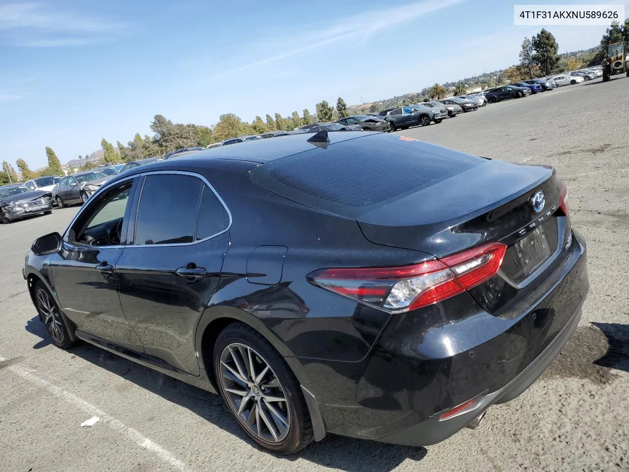 2022 Toyota Camry Xle VIN: 4T1F31AKXNU589626 Lot: 71565754