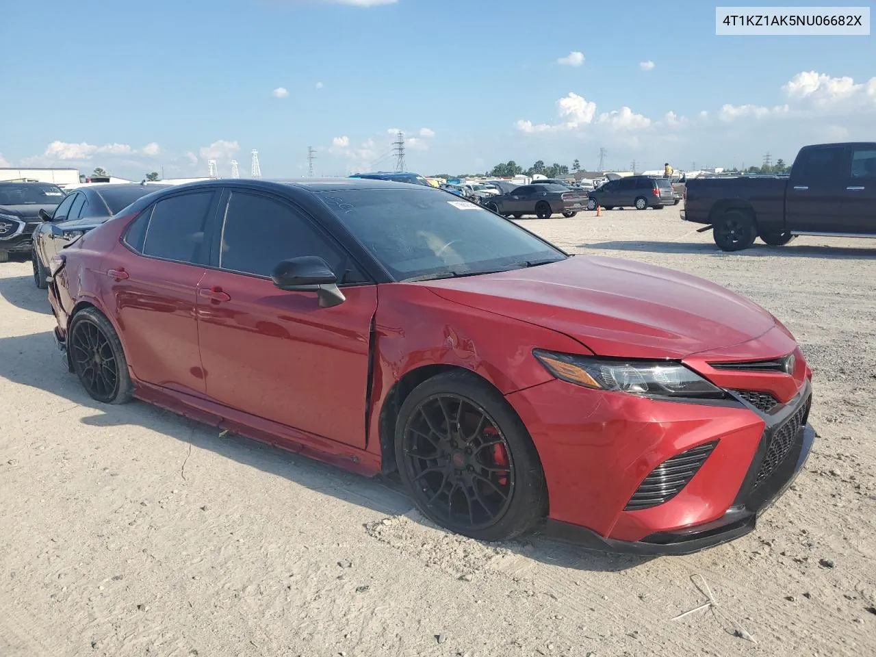 2022 Toyota Camry Trd VIN: 4T1KZ1AK5NU06682X Lot: 71662064