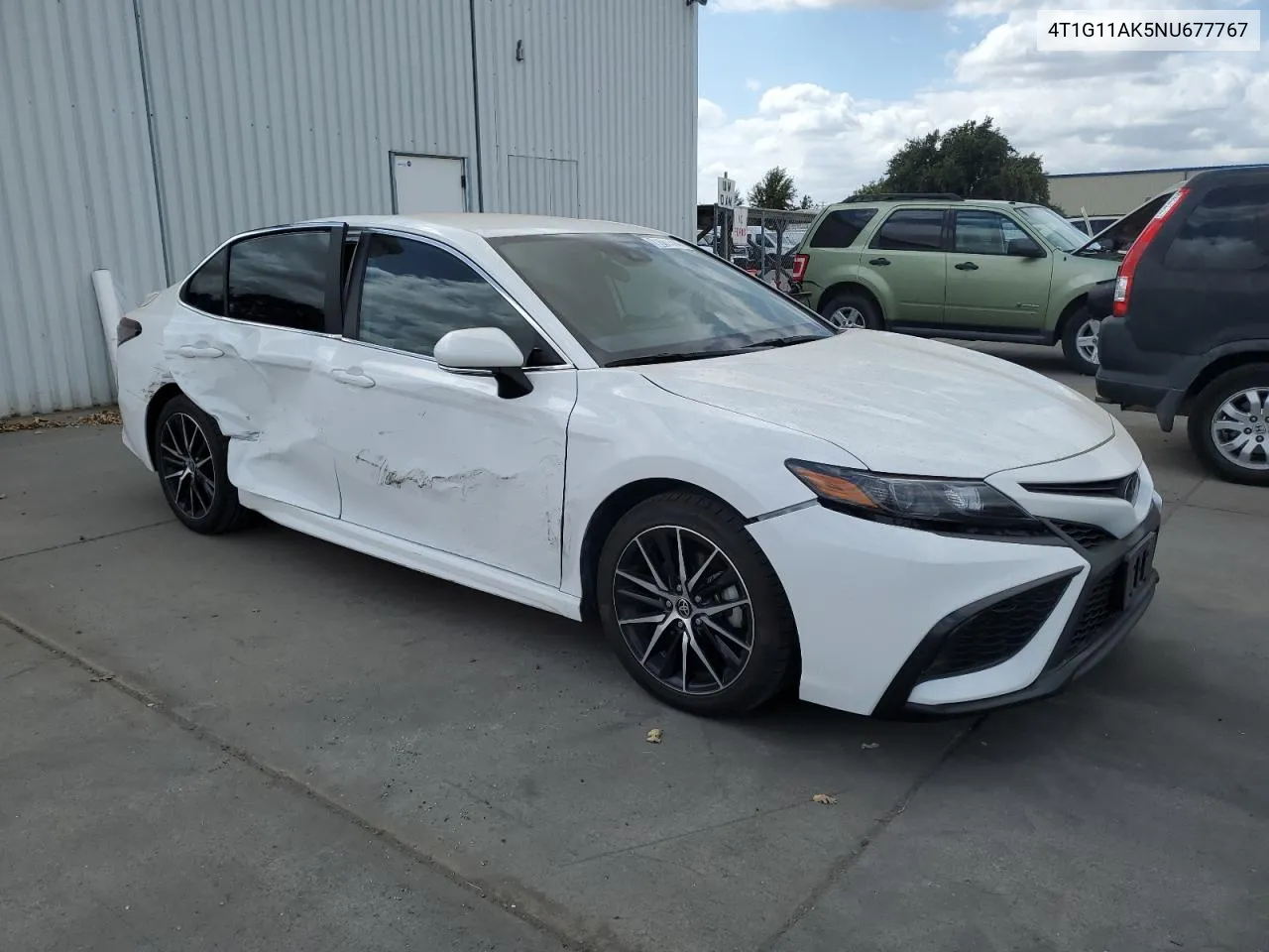 2022 Toyota Camry Se VIN: 4T1G11AK5NU677767 Lot: 71681344