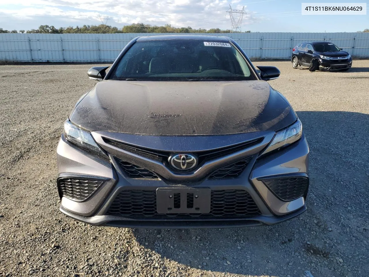 4T1S11BK6NU064629 2022 Toyota Camry Se