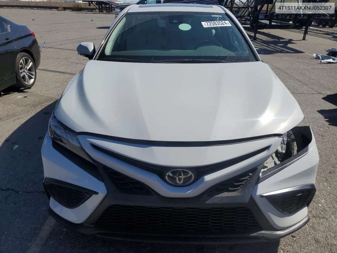 2022 Toyota Camry Night Shade VIN: 4T1S11AKXNU052307 Lot: 72583524