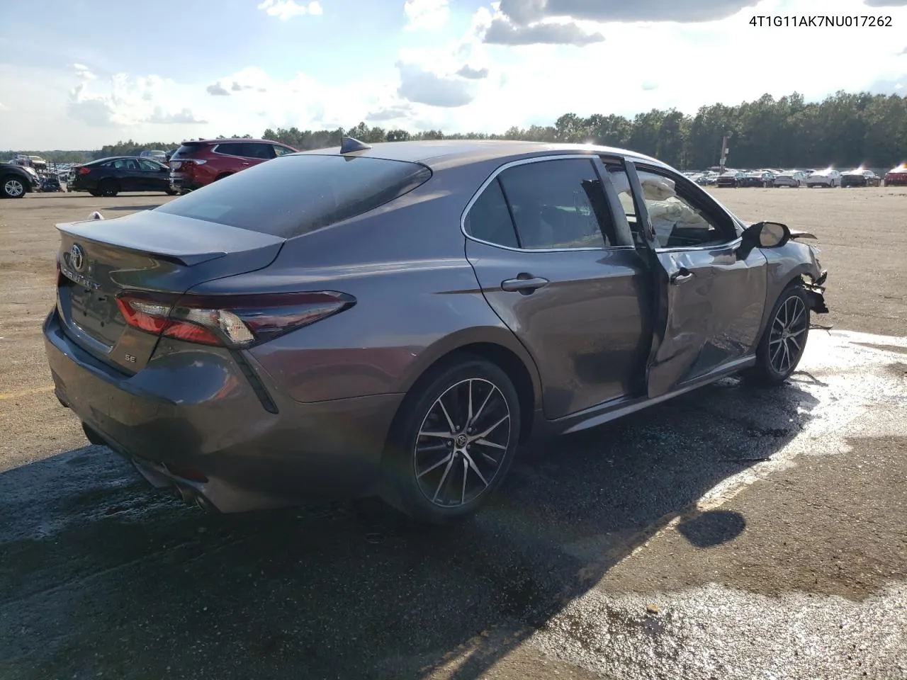 4T1G11AK7NU017262 2022 Toyota Camry Se