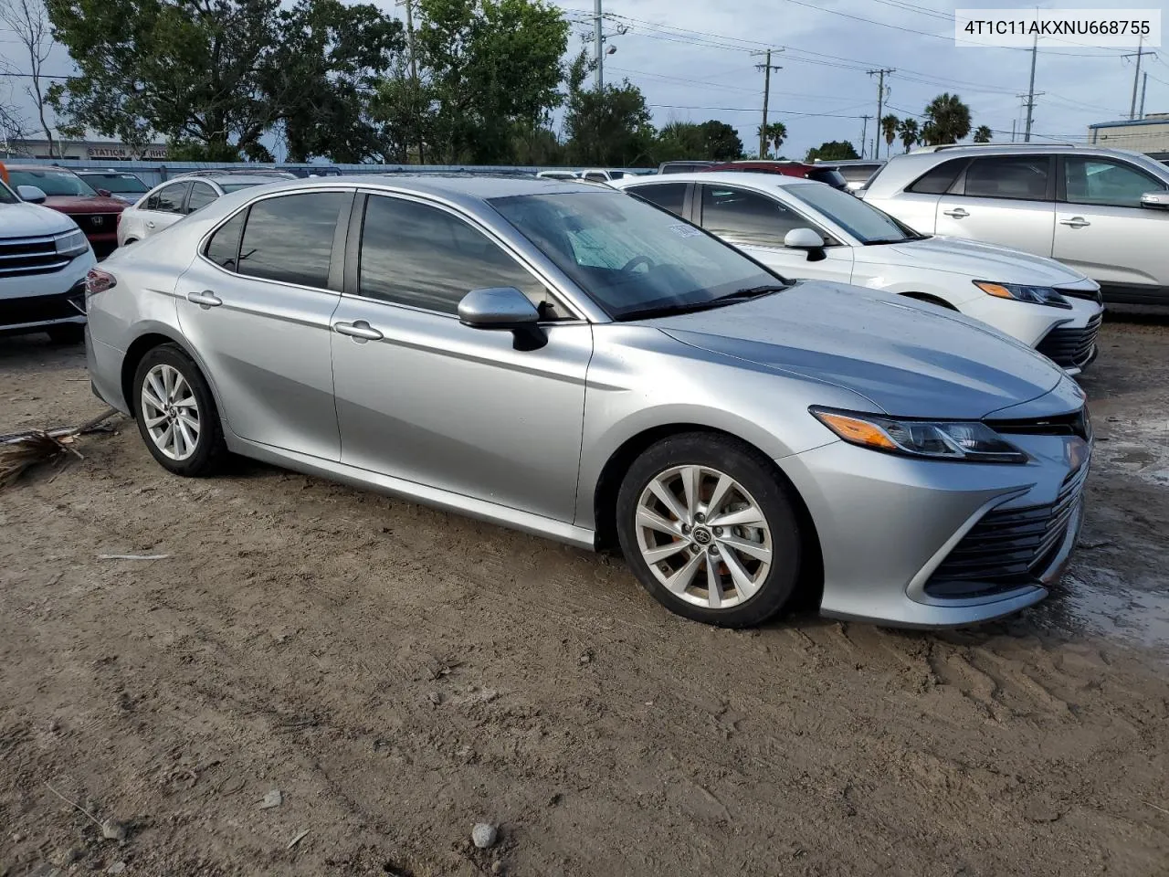 2022 Toyota Camry Le VIN: 4T1C11AKXNU668755 Lot: 73630704