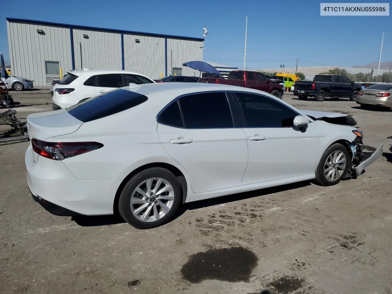 2022 Toyota Camry Le VIN: 4T1C11AKXNU055986 Lot: 73716194