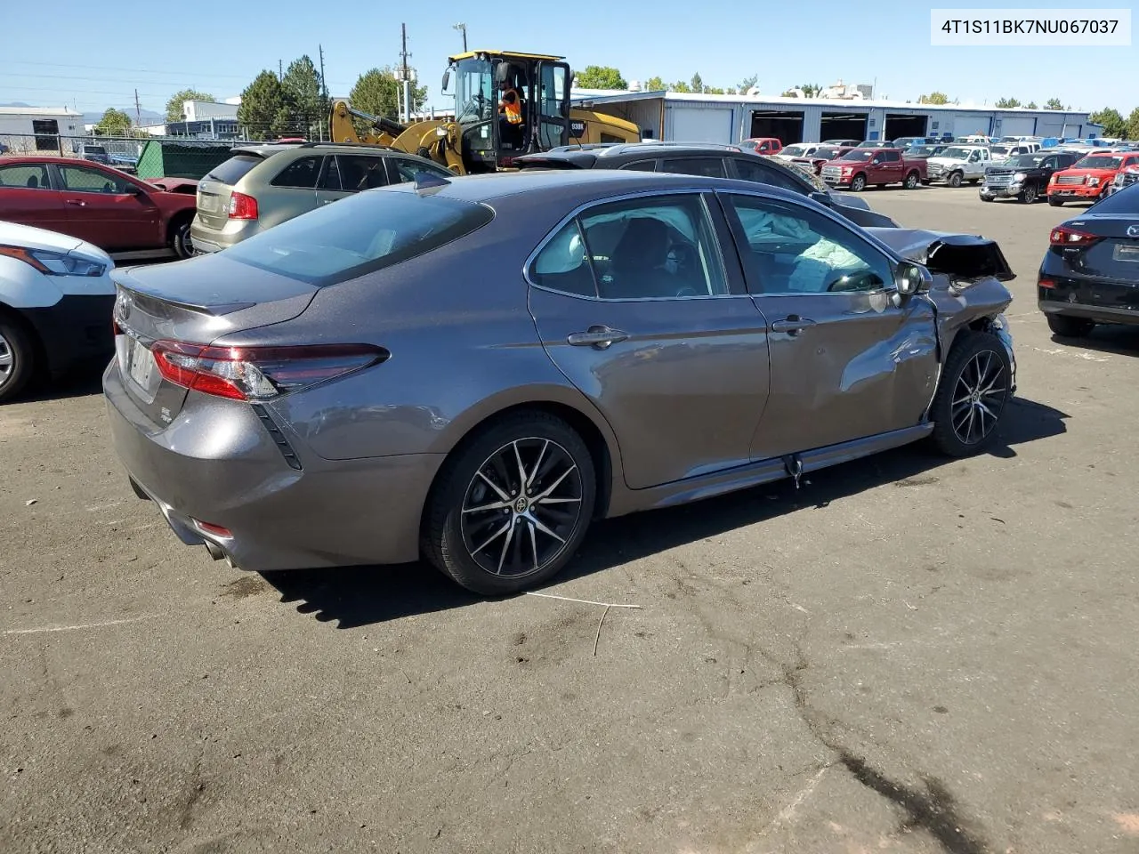 4T1S11BK7NU067037 2022 Toyota Camry Se