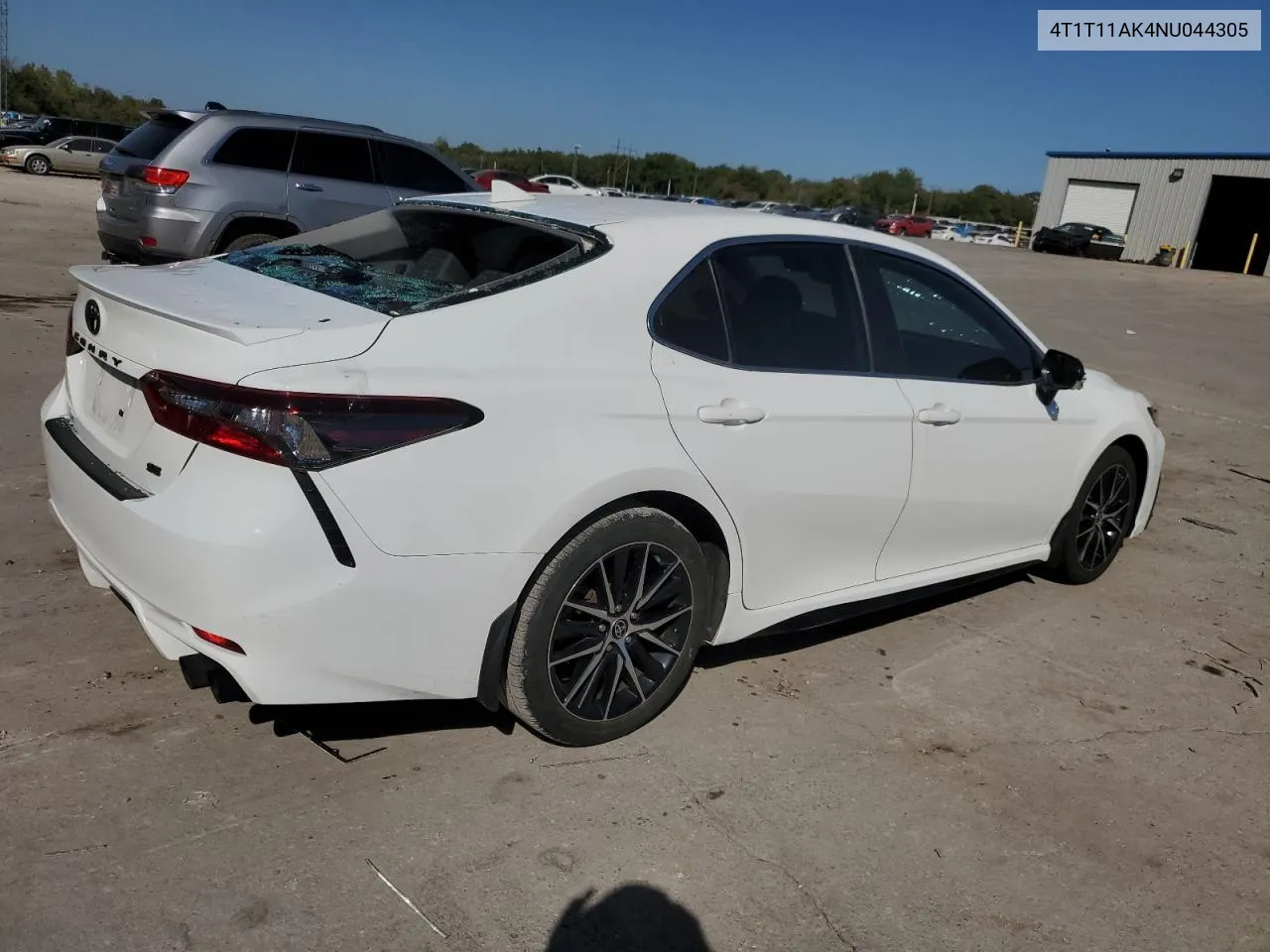 2022 Toyota Camry Se VIN: 4T1T11AK4NU044305 Lot: 73809034