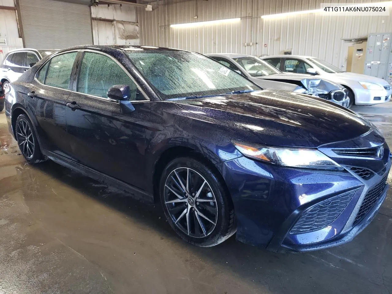 2022 Toyota Camry Se VIN: 4T1G11AK6NU075024 Lot: 74197064