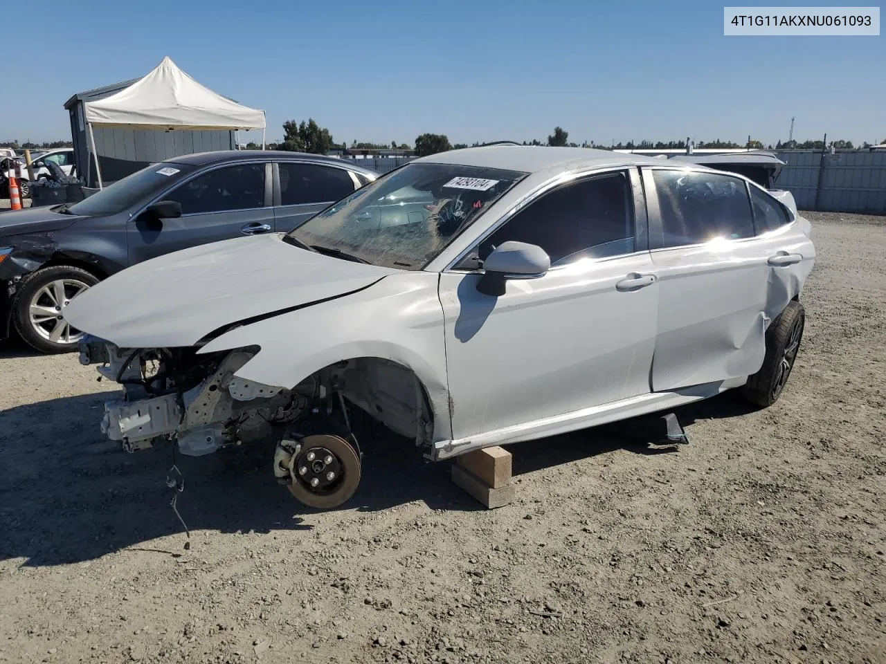 4T1G11AKXNU061093 2022 Toyota Camry Se