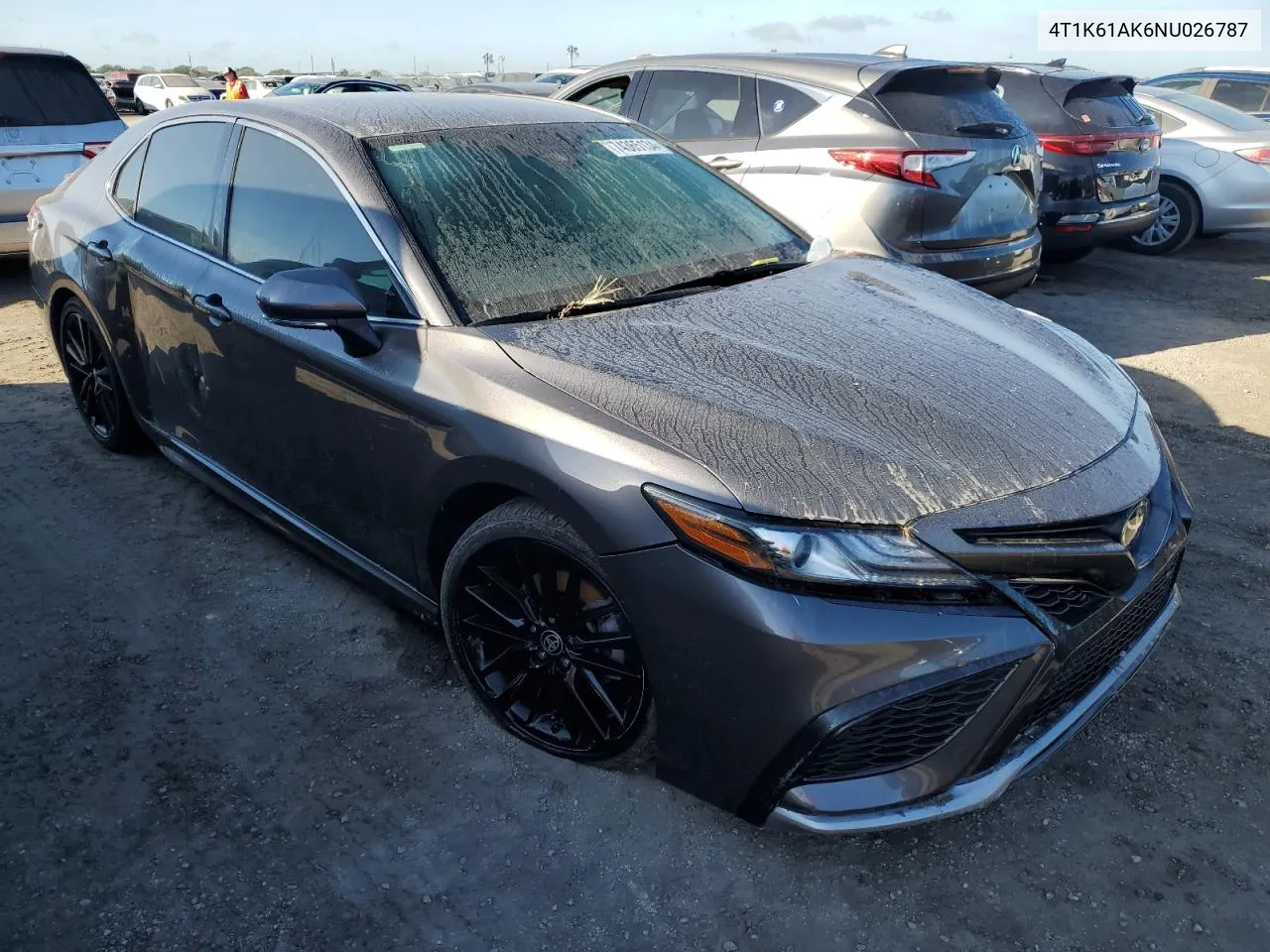 2022 Toyota Camry Xse VIN: 4T1K61AK6NU026787 Lot: 74365134