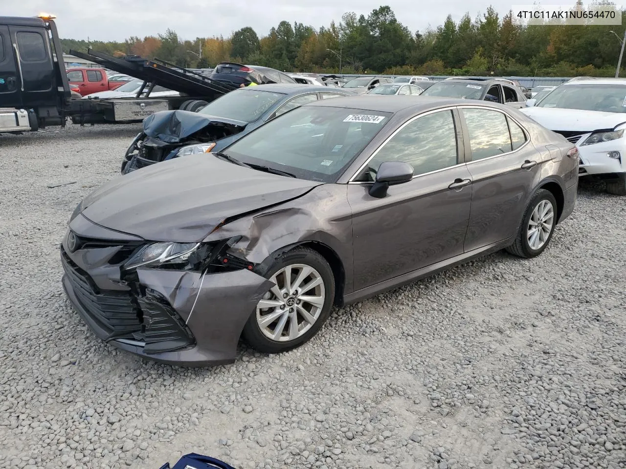 4T1C11AK1NU654470 2022 Toyota Camry Le