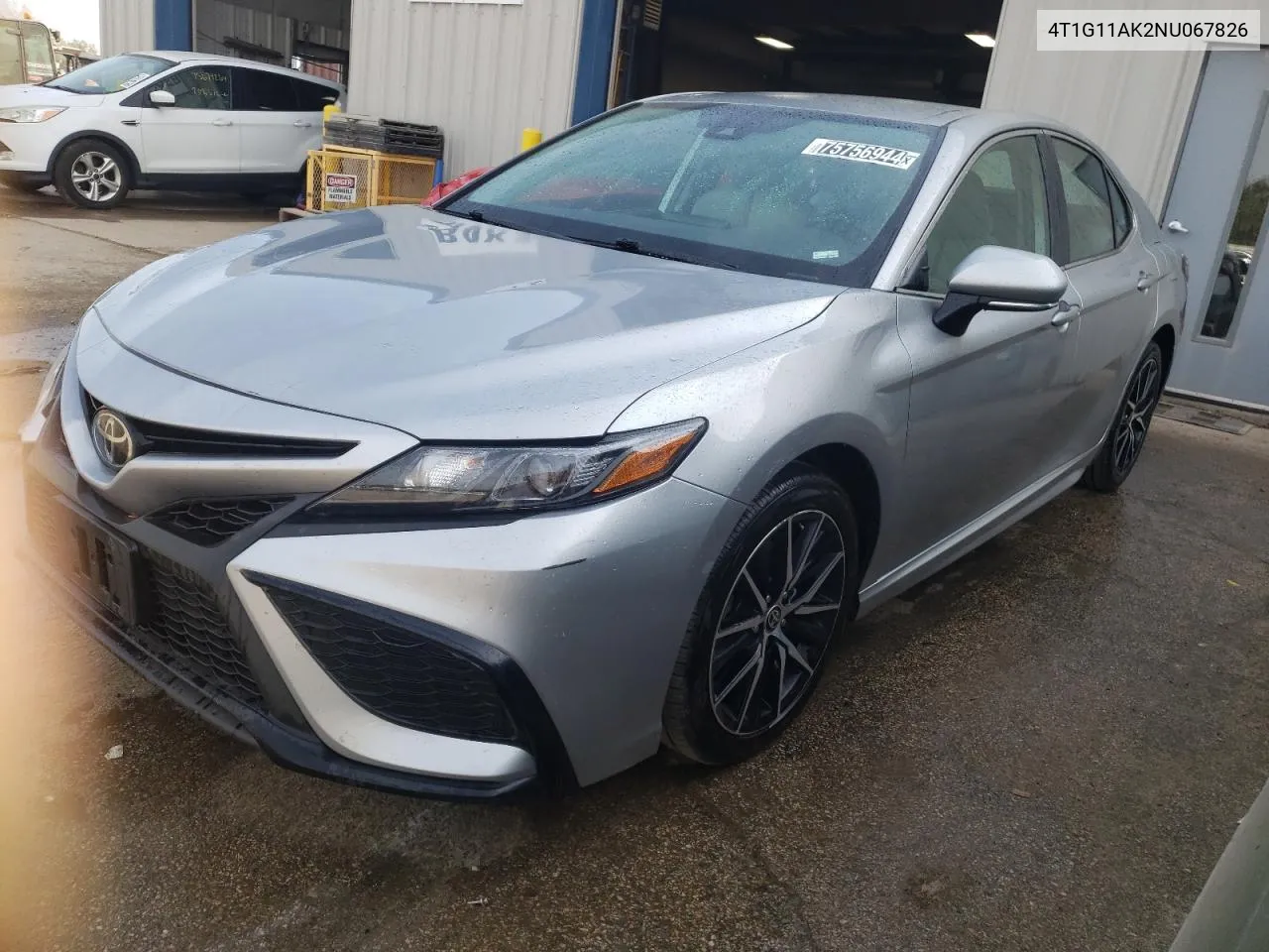 2022 Toyota Camry Se VIN: 4T1G11AK2NU067826 Lot: 75756944