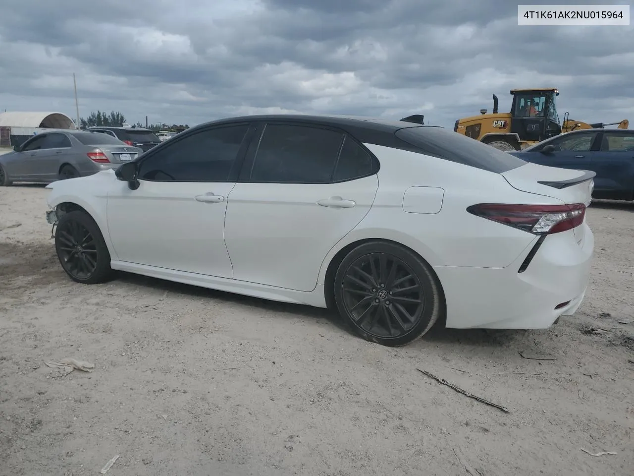 2022 Toyota Camry Xse VIN: 4T1K61AK2NU015964 Lot: 75910734