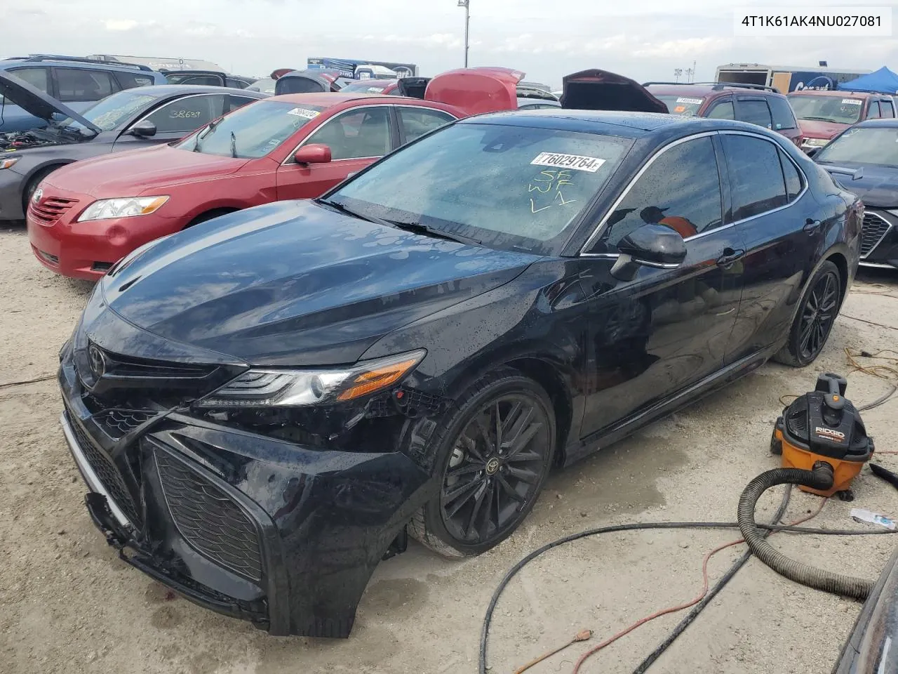 4T1K61AK4NU027081 2022 Toyota Camry Xse