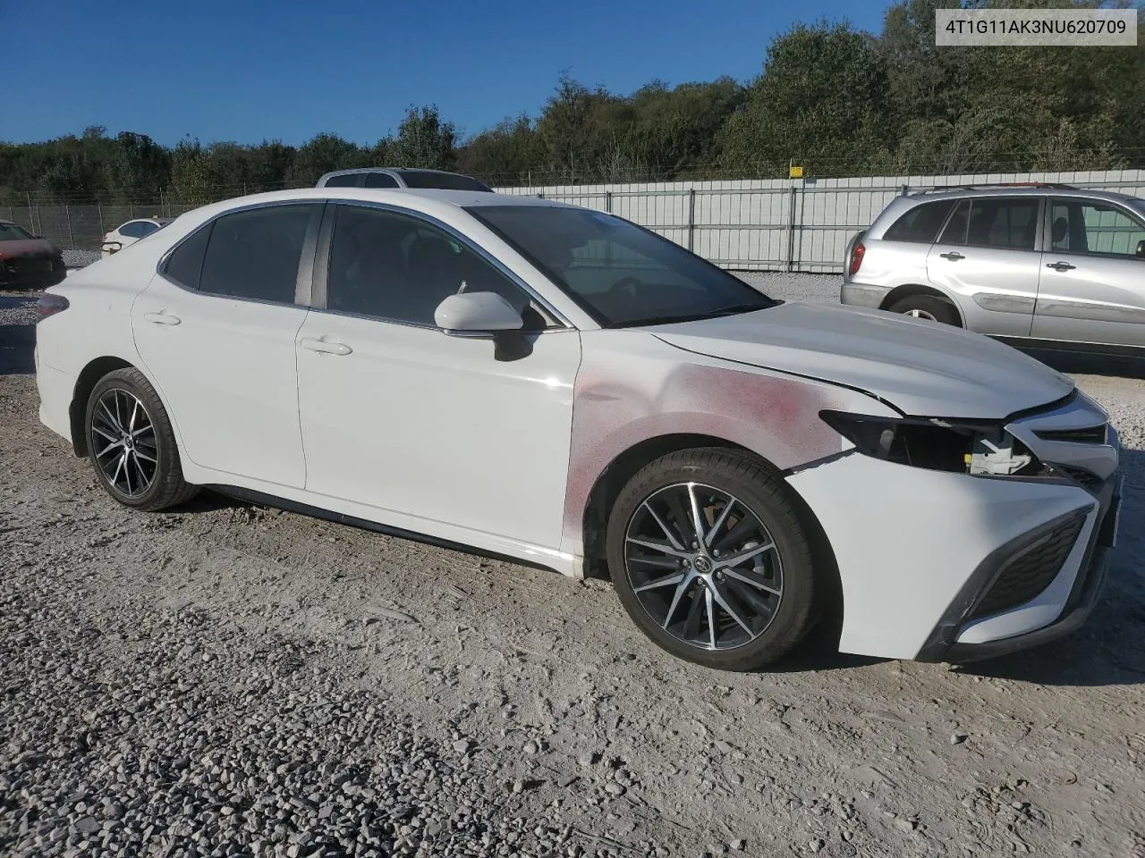 2022 Toyota Camry Se VIN: 4T1G11AK3NU620709 Lot: 76066284