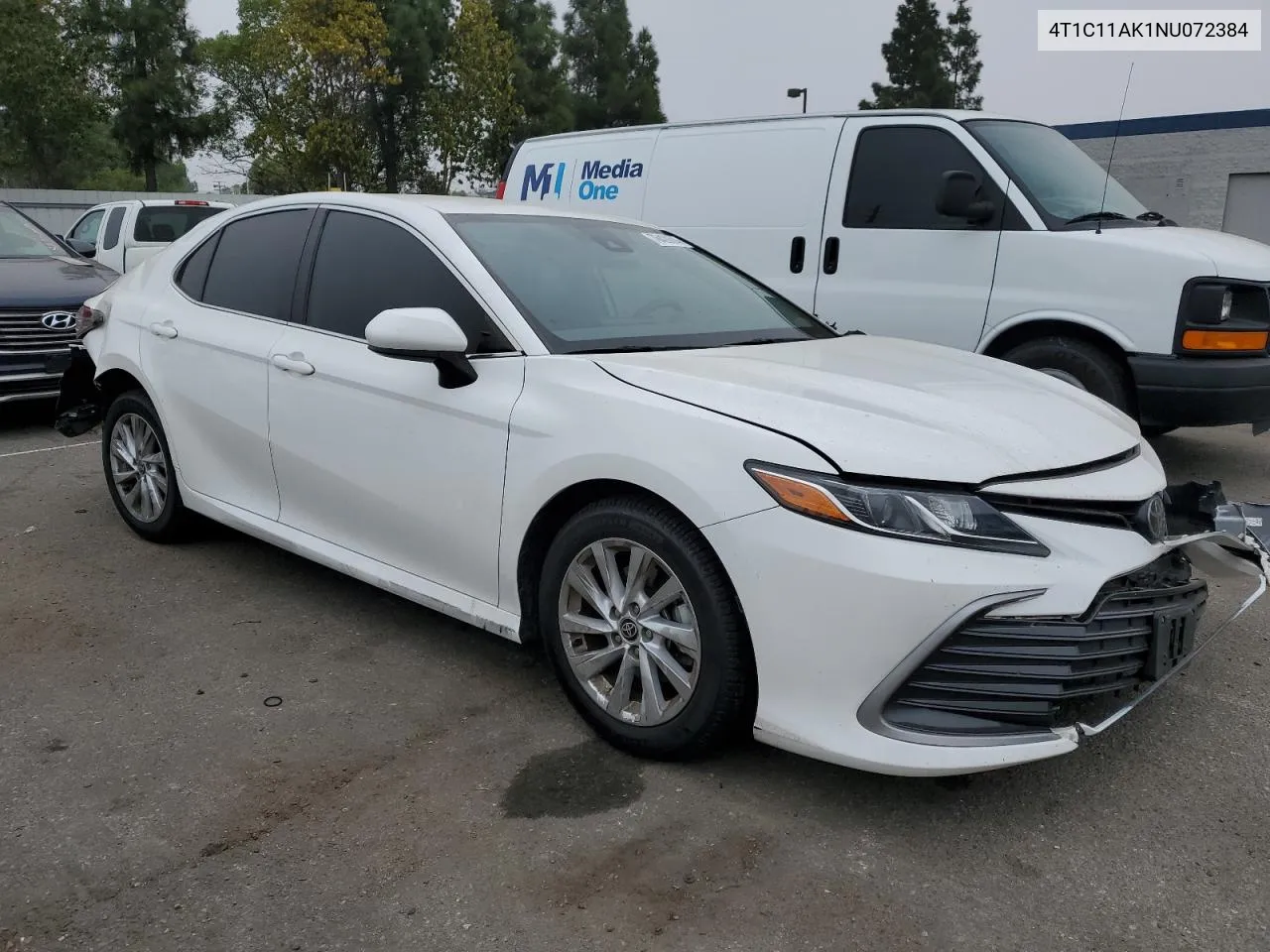 2022 Toyota Camry Le VIN: 4T1C11AK1NU072384 Lot: 76420614