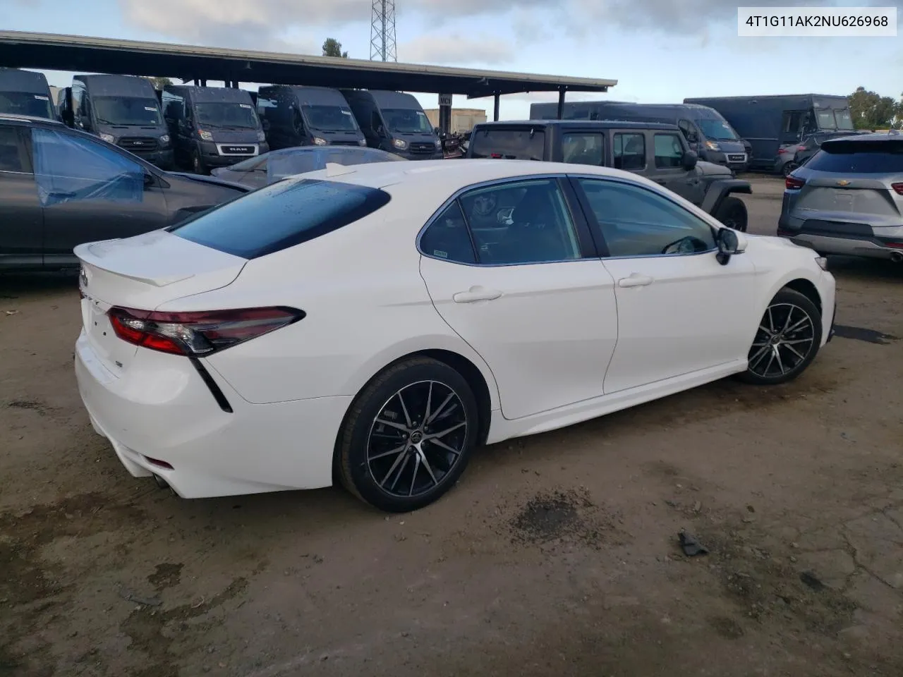 2022 Toyota Camry Se VIN: 4T1G11AK2NU626968 Lot: 76753524