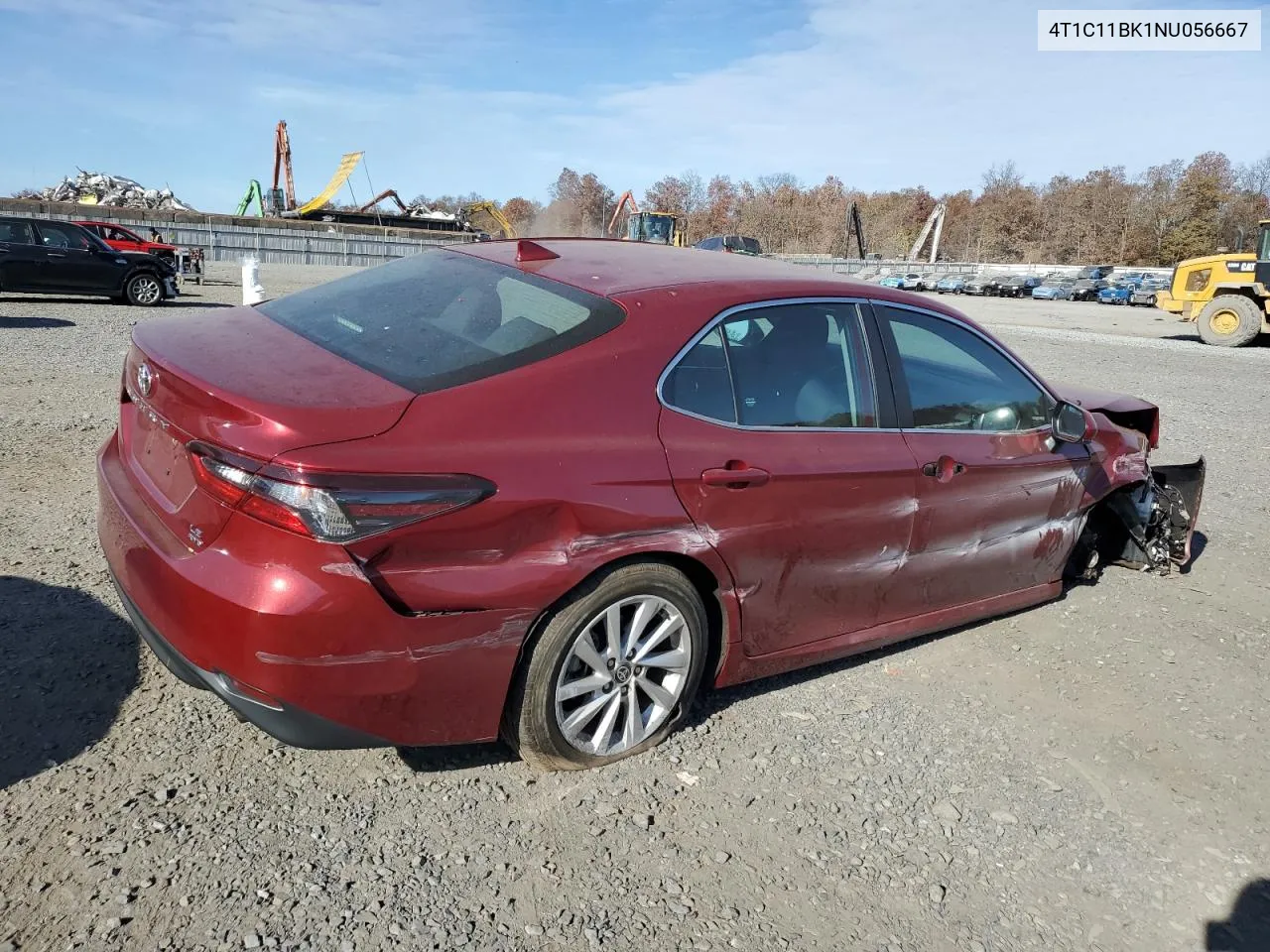 4T1C11BK1NU056667 2022 Toyota Camry Le