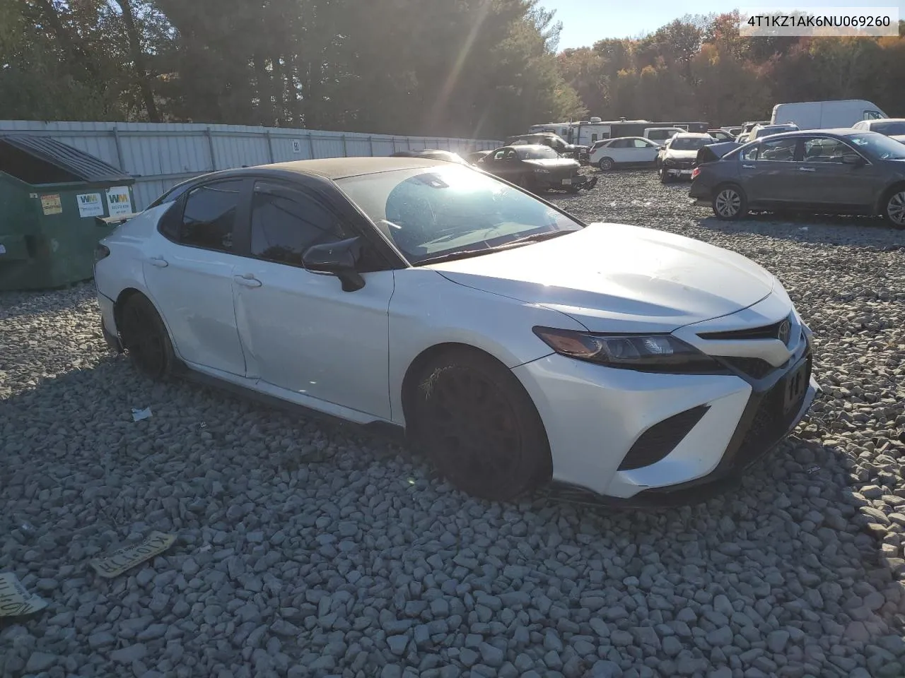 4T1KZ1AK6NU069260 2022 Toyota Camry Trd