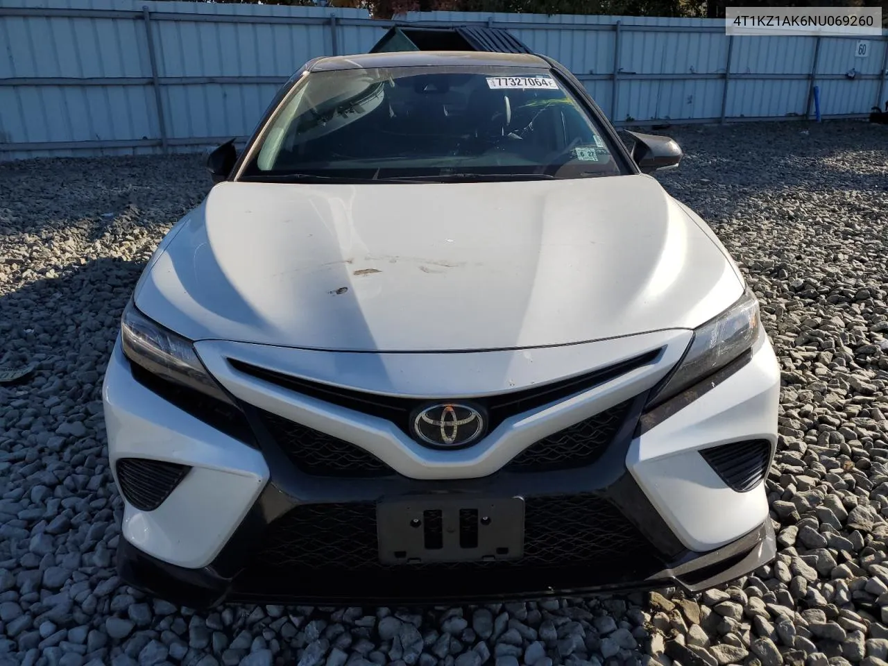 2022 Toyota Camry Trd VIN: 4T1KZ1AK6NU069260 Lot: 77327064