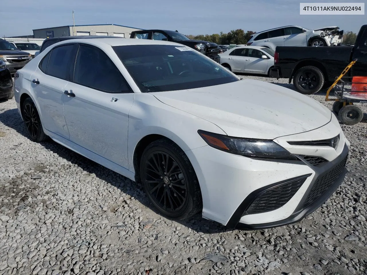 2022 Toyota Camry Se VIN: 4T1G11AK9NU022494 Lot: 77332344