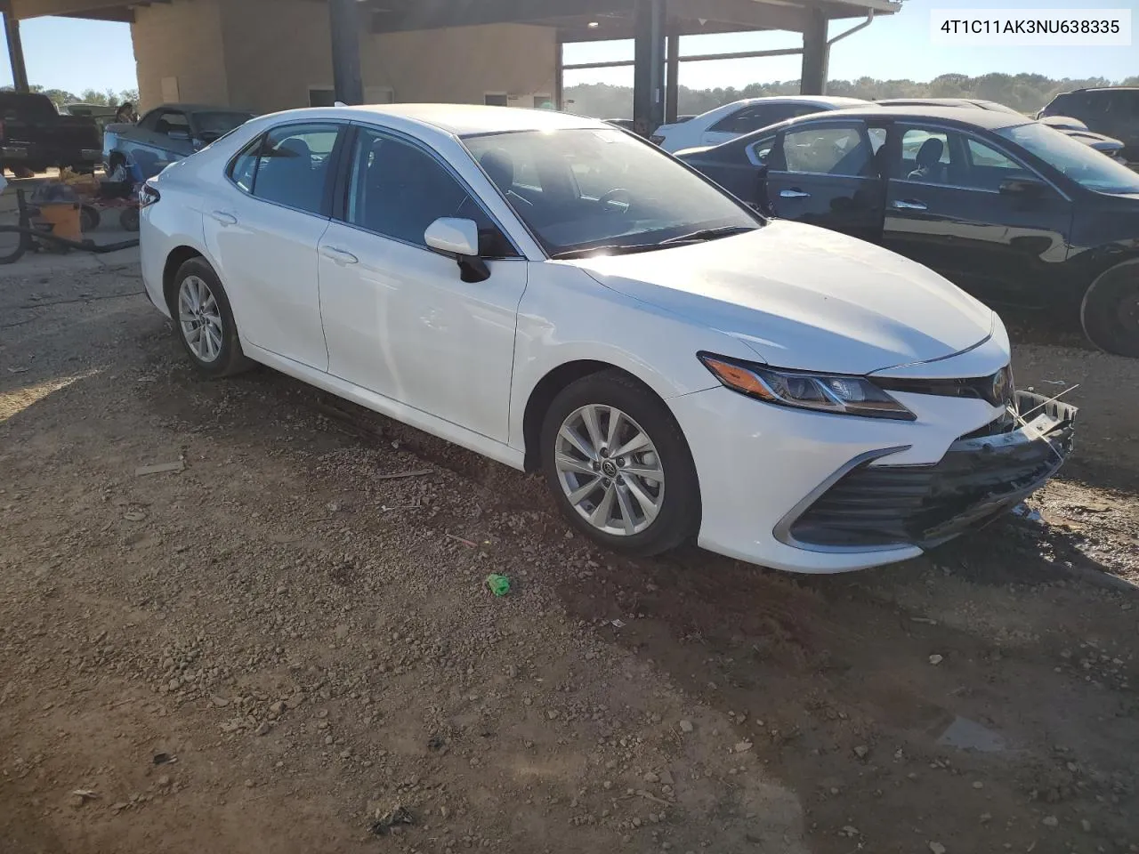 2022 Toyota Camry Le VIN: 4T1C11AK3NU638335 Lot: 77333564