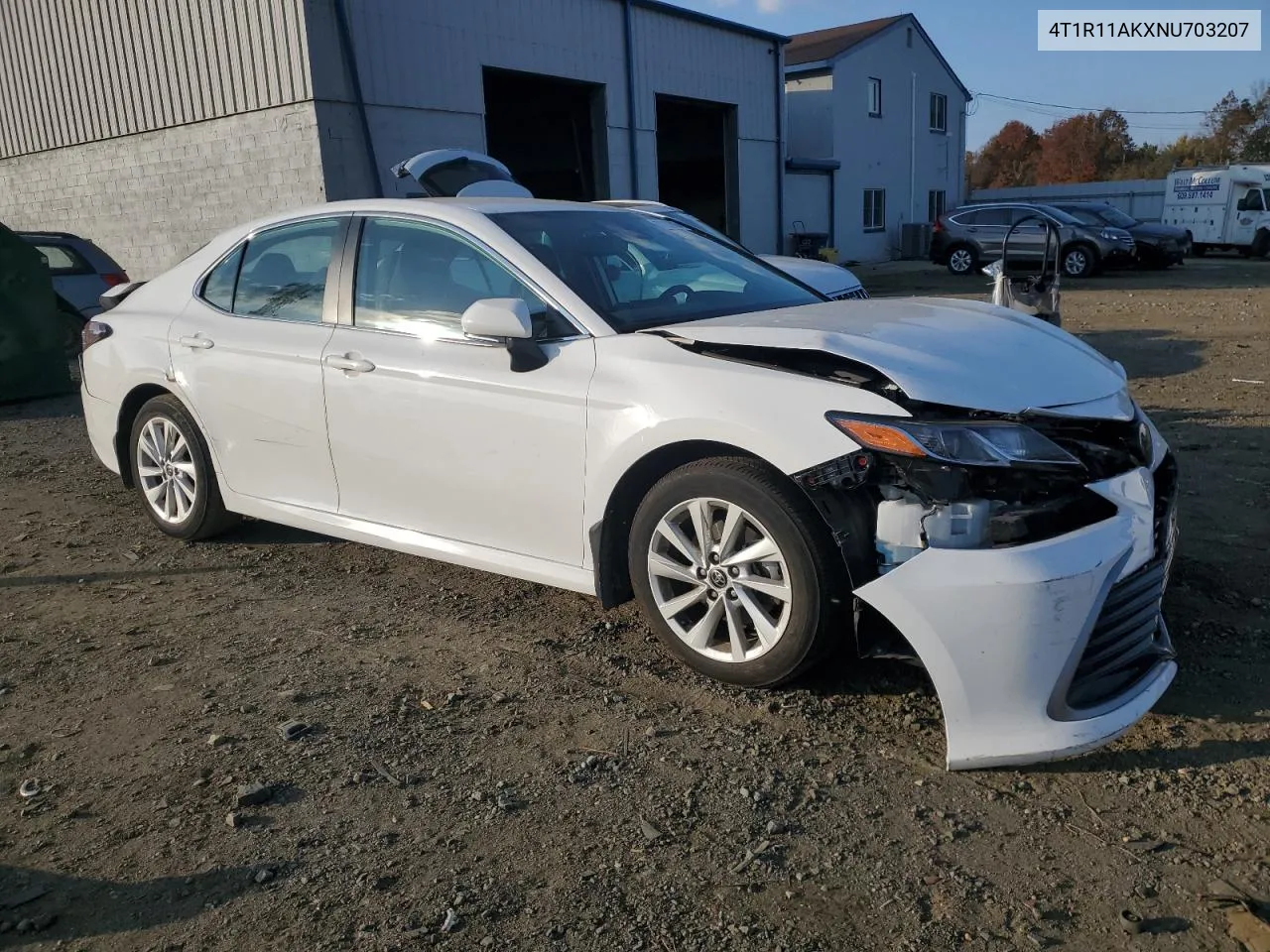 2022 Toyota Camry Le VIN: 4T1R11AKXNU703207 Lot: 77356024