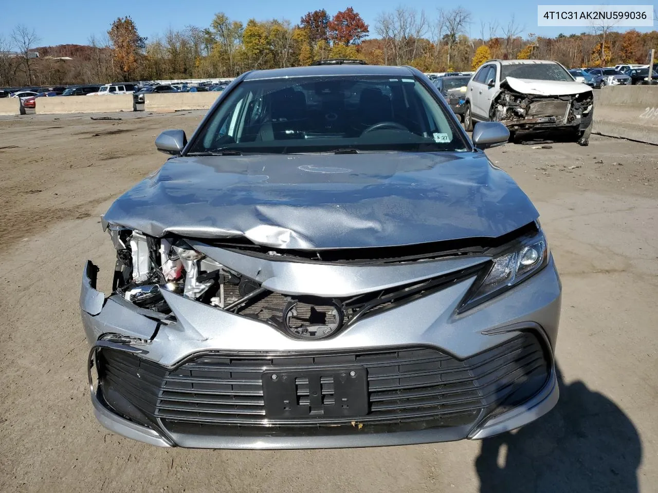 4T1C31AK2NU599036 2022 Toyota Camry Le