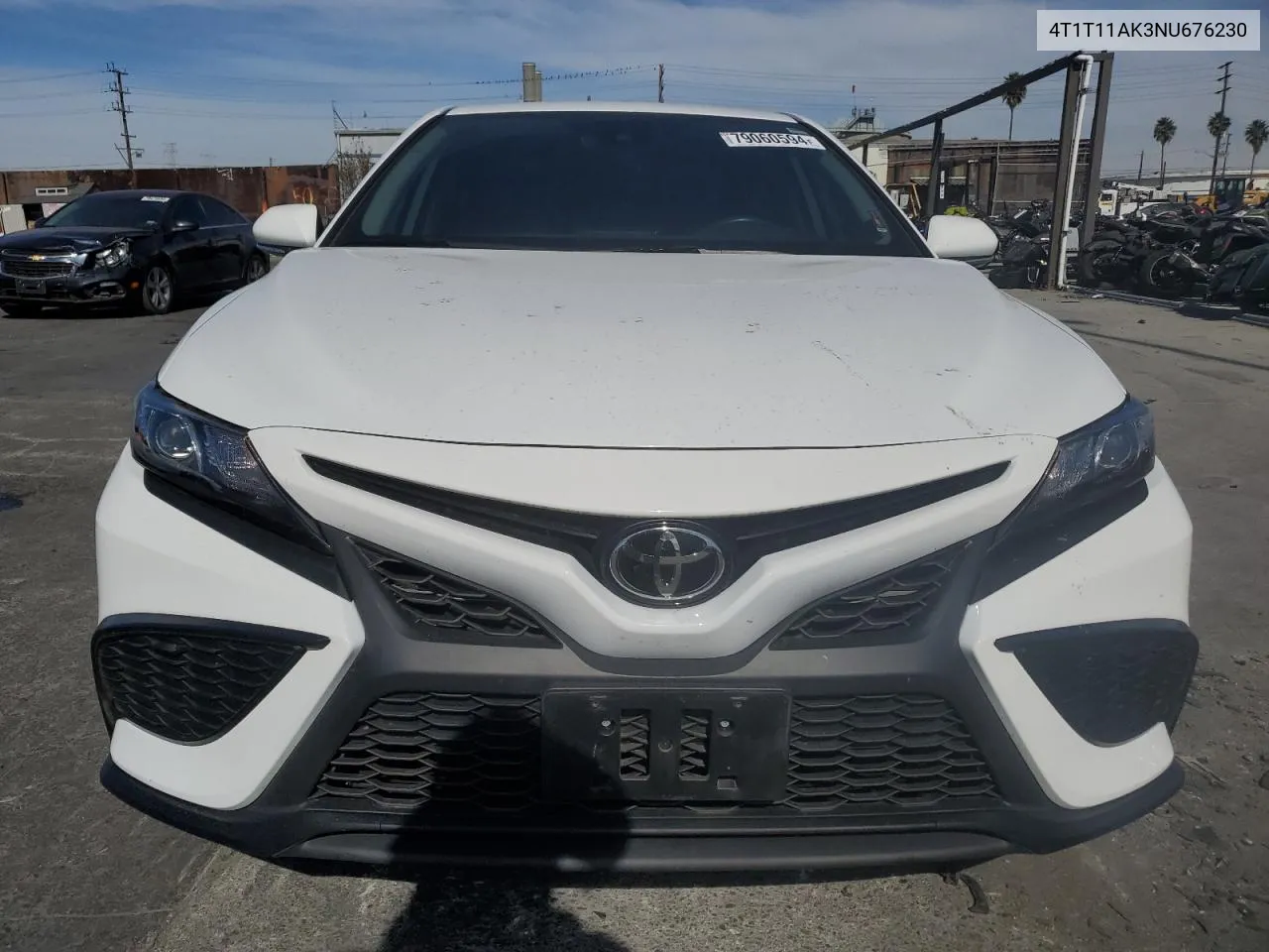 2022 Toyota Camry Se VIN: 4T1T11AK3NU676230 Lot: 79060594