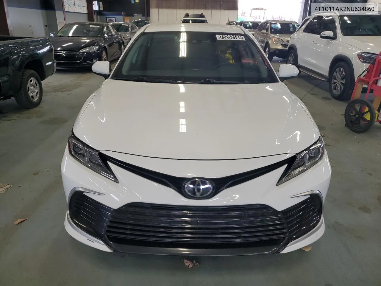 2022 Toyota Camry Le VIN: 4T1C11AK2NU634860 Lot: 79289194