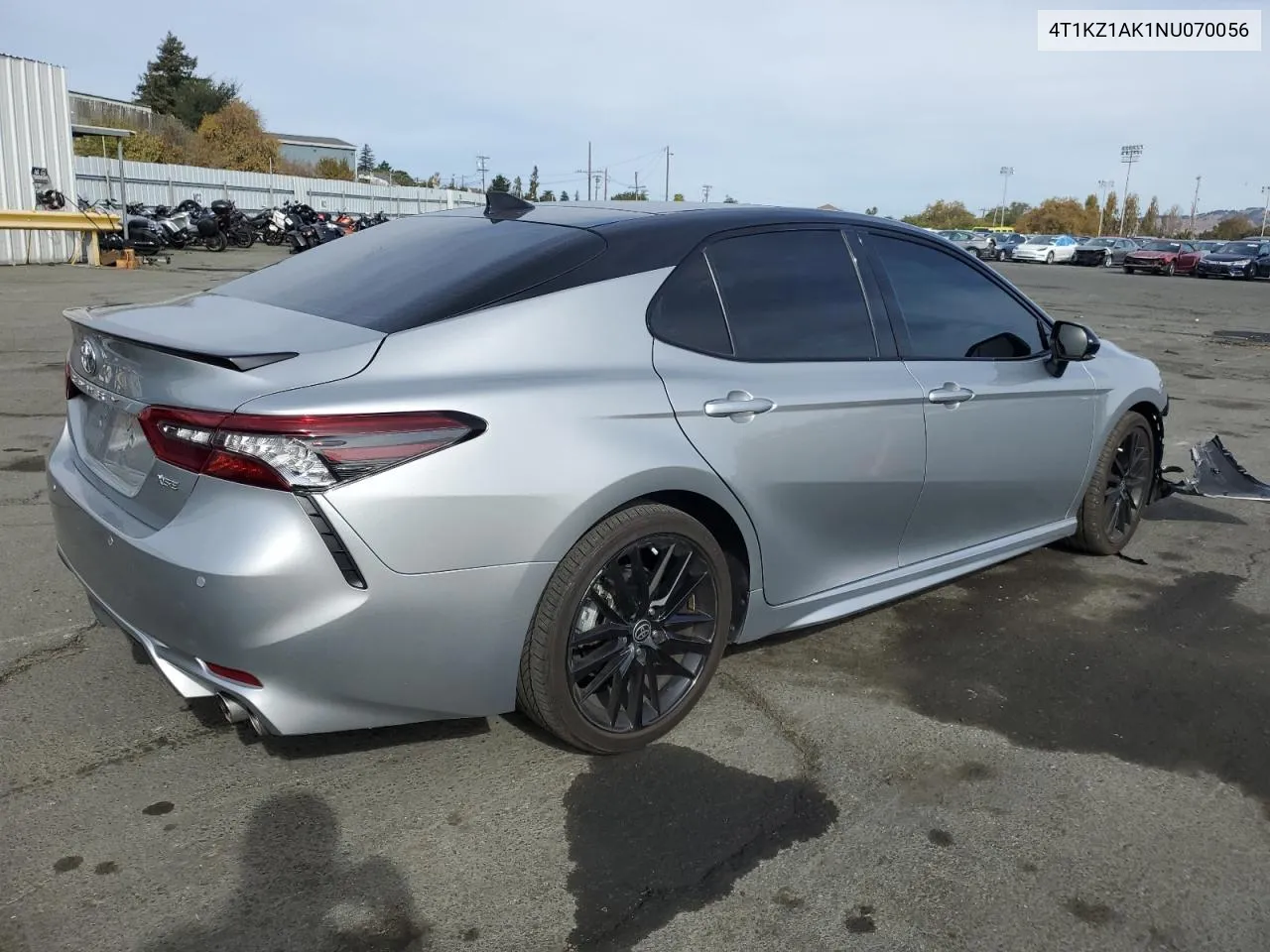 2022 Toyota Camry Trd VIN: 4T1KZ1AK1NU070056 Lot: 79300754