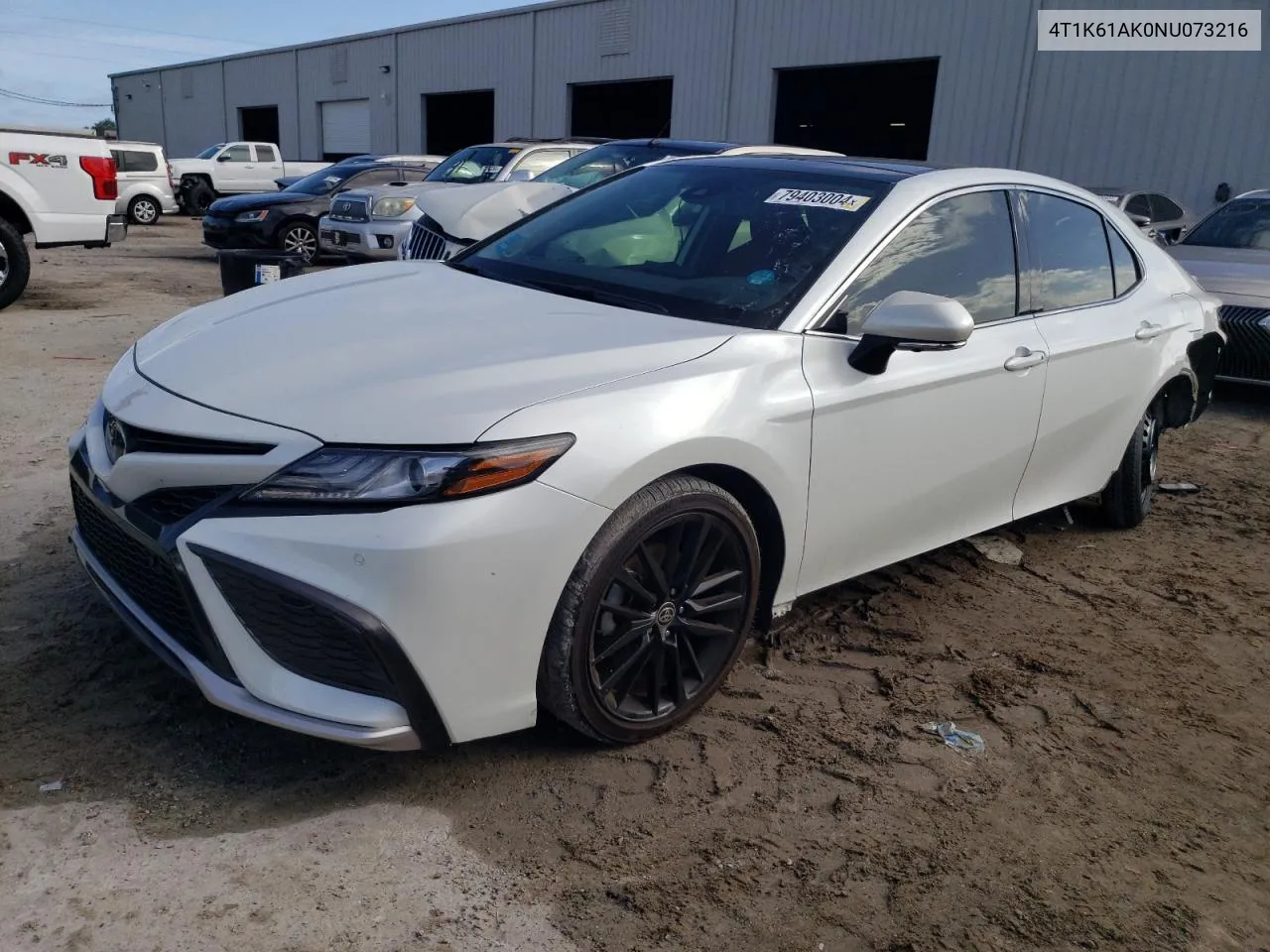 2022 Toyota Camry Xse VIN: 4T1K61AK0NU073216 Lot: 79403004