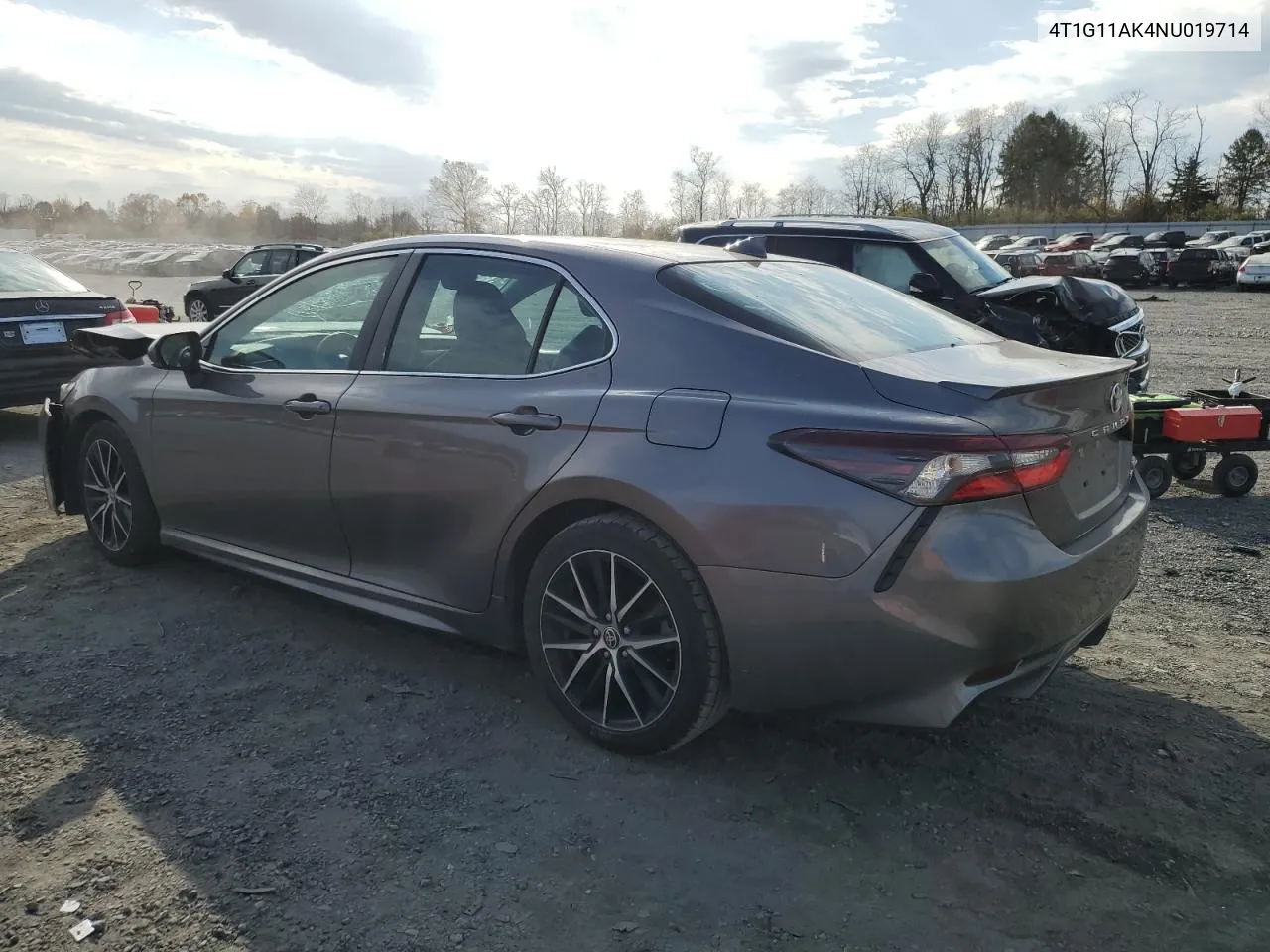 2022 Toyota Camry Se VIN: 4T1G11AK4NU019714 Lot: 79646914