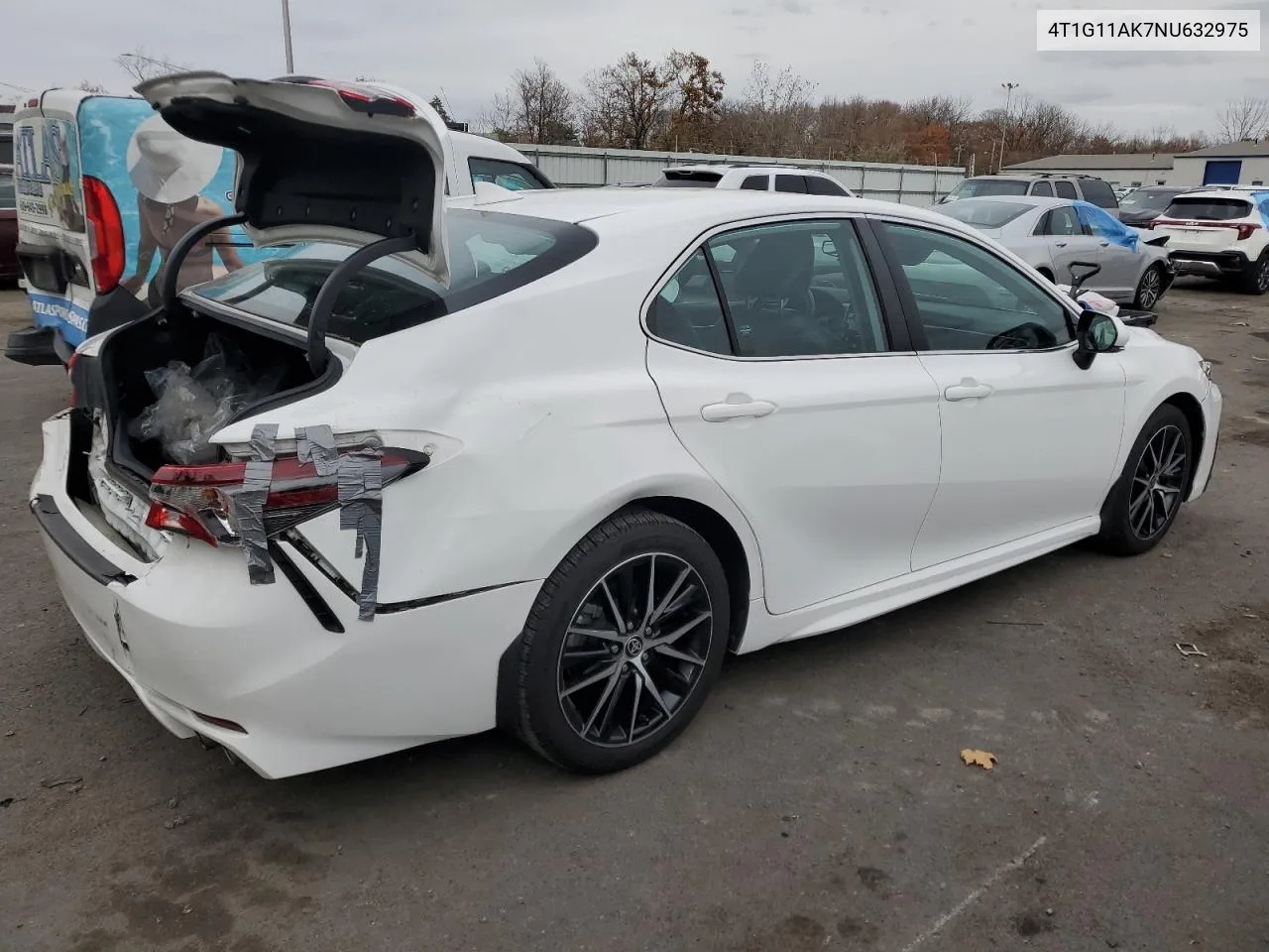 2022 Toyota Camry Se VIN: 4T1G11AK7NU632975 Lot: 80044494