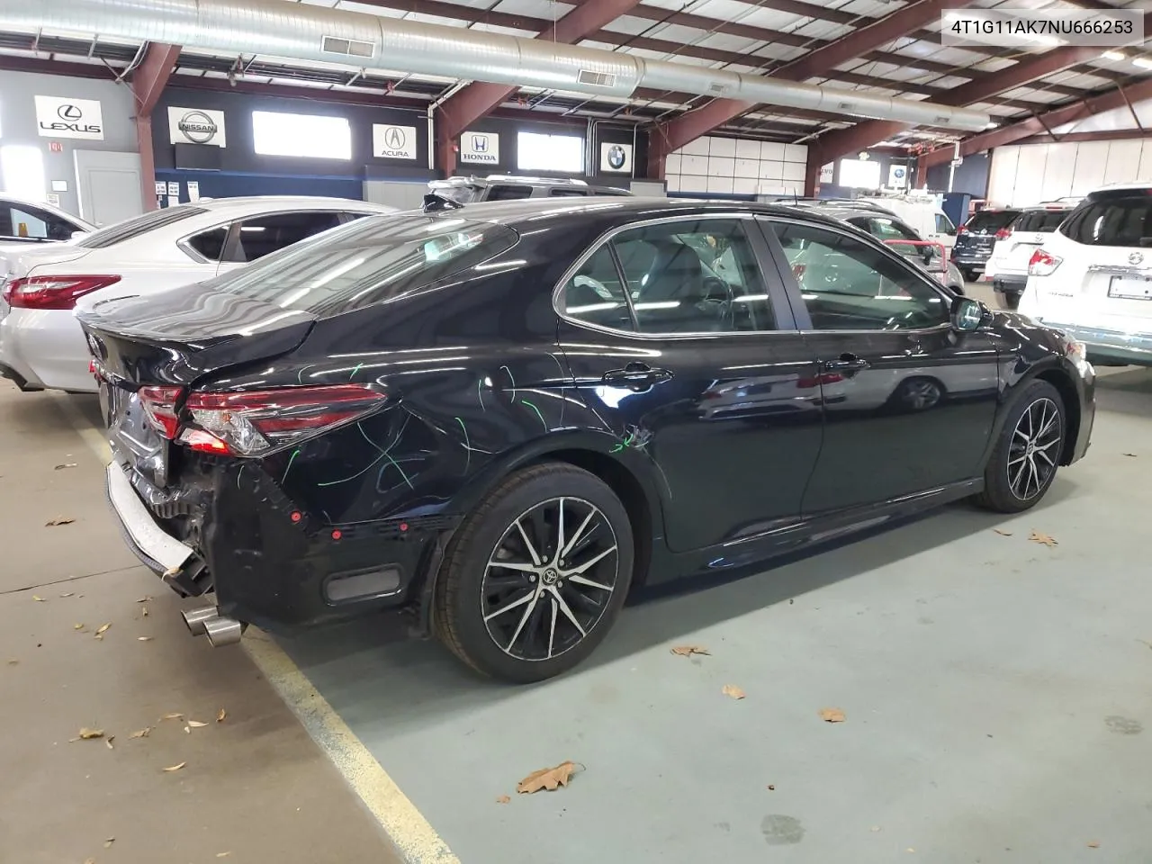 2022 Toyota Camry Se VIN: 4T1G11AK7NU666253 Lot: 80658004