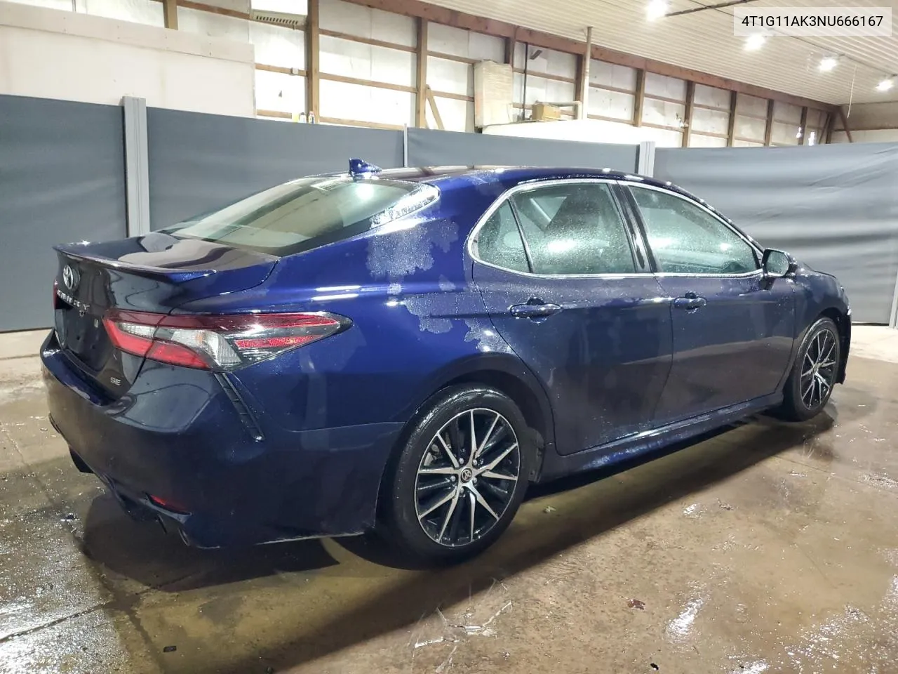 2022 Toyota Camry Se VIN: 4T1G11AK3NU666167 Lot: 80915934