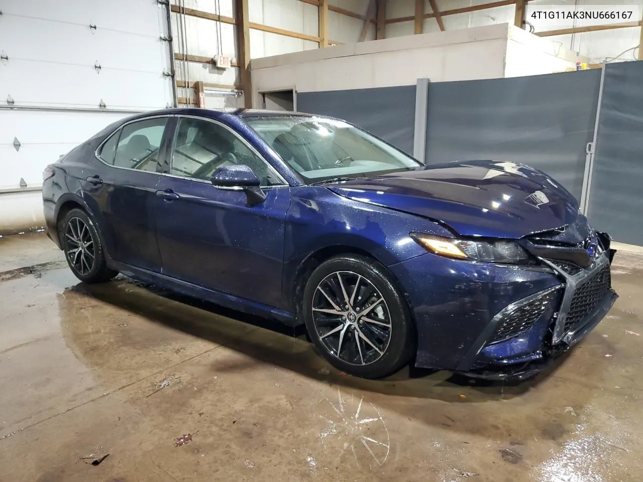 2022 Toyota Camry Se VIN: 4T1G11AK3NU666167 Lot: 80915934