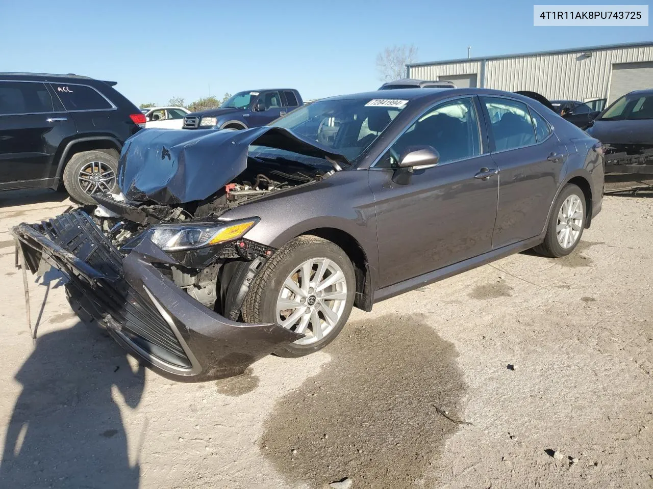 2023 Toyota Camry Le VIN: 4T1R11AK8PU743725 Lot: 72841994