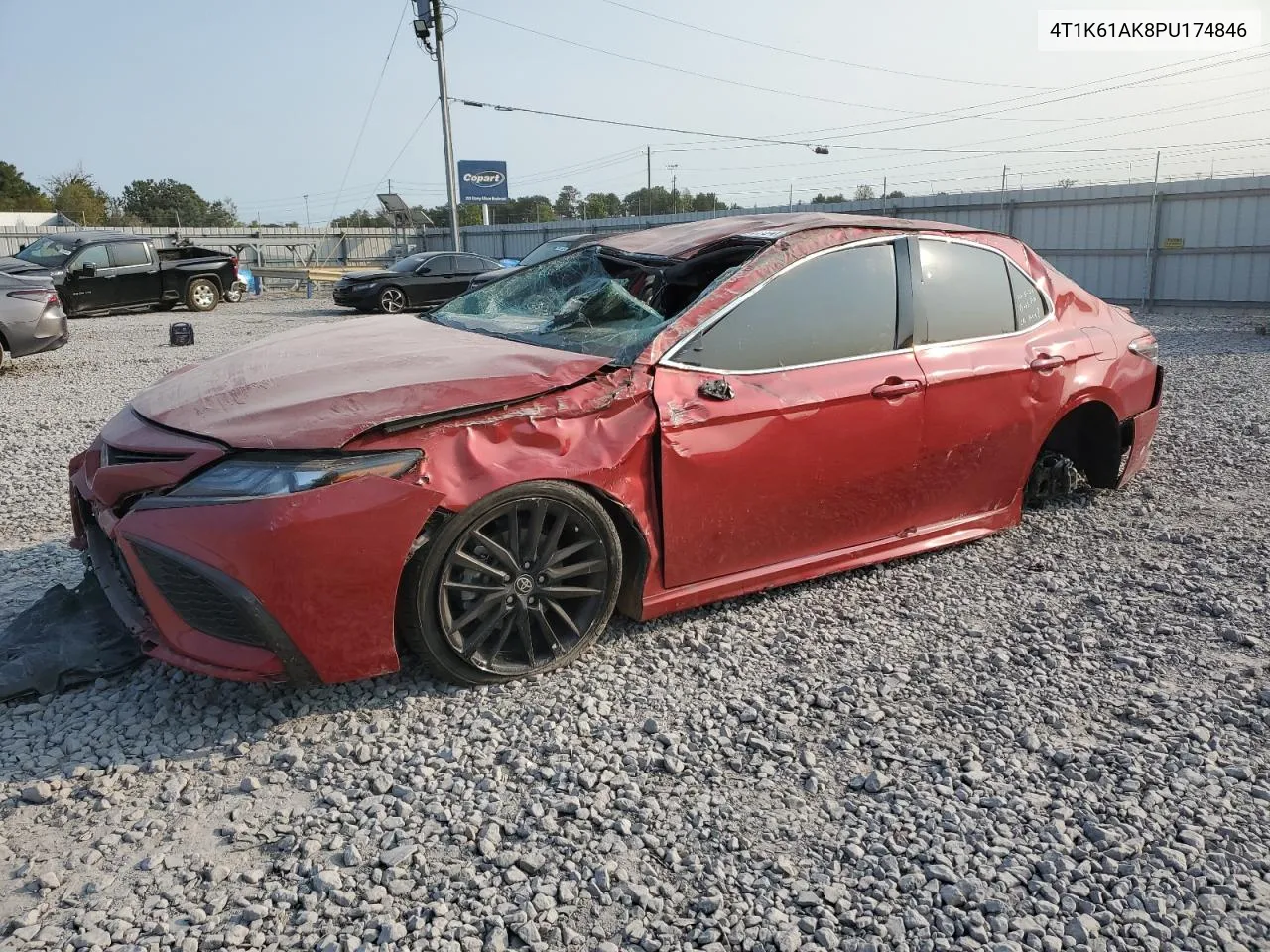 2023 Toyota Camry Xse VIN: 4T1K61AK8PU174846 Lot: 76354784