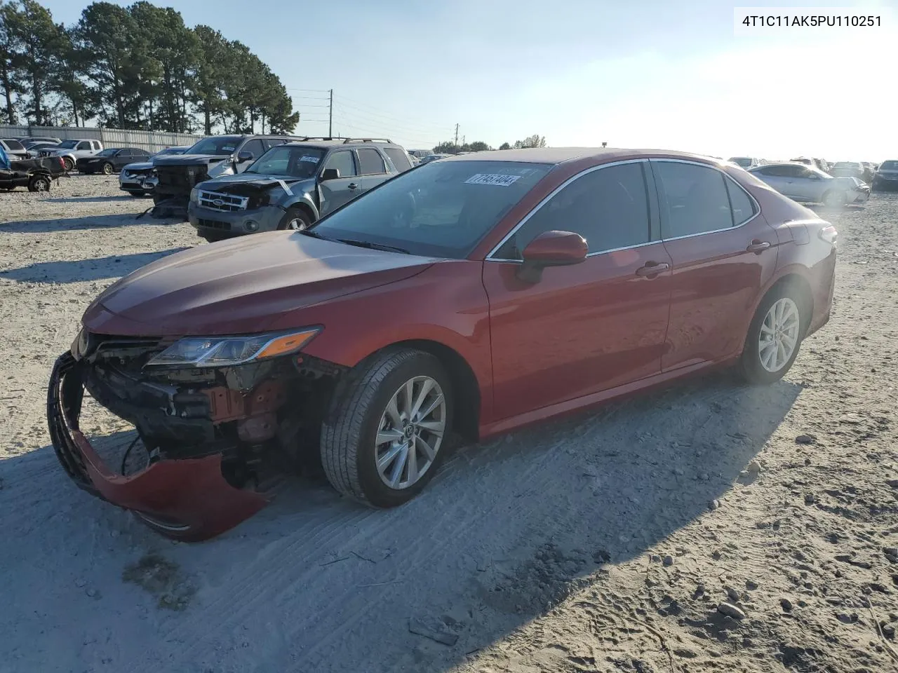 2023 Toyota Camry Le VIN: 4T1C11AK5PU110251 Lot: 77457404