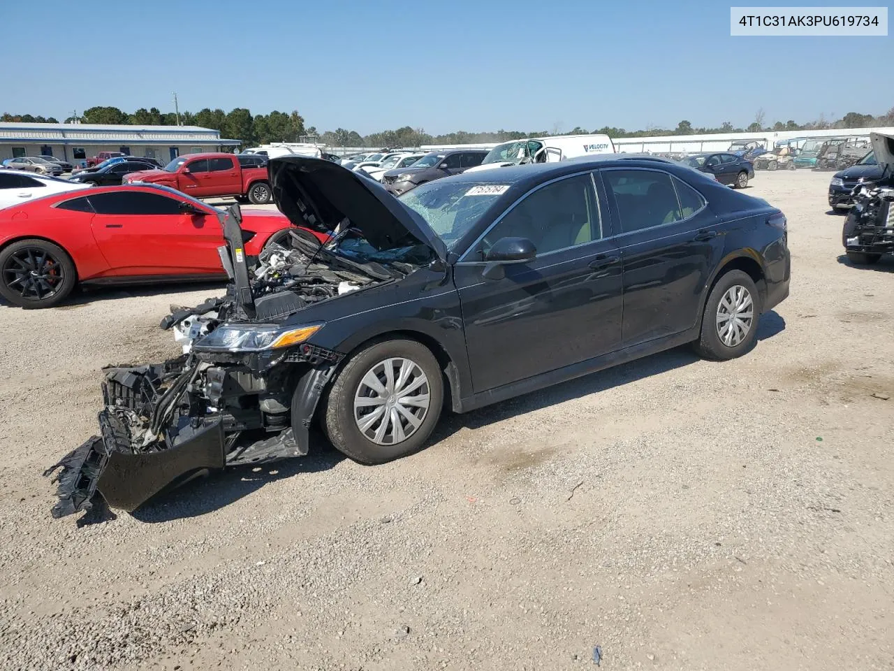 2023 Toyota Camry Le VIN: 4T1C31AK3PU619734 Lot: 77575764