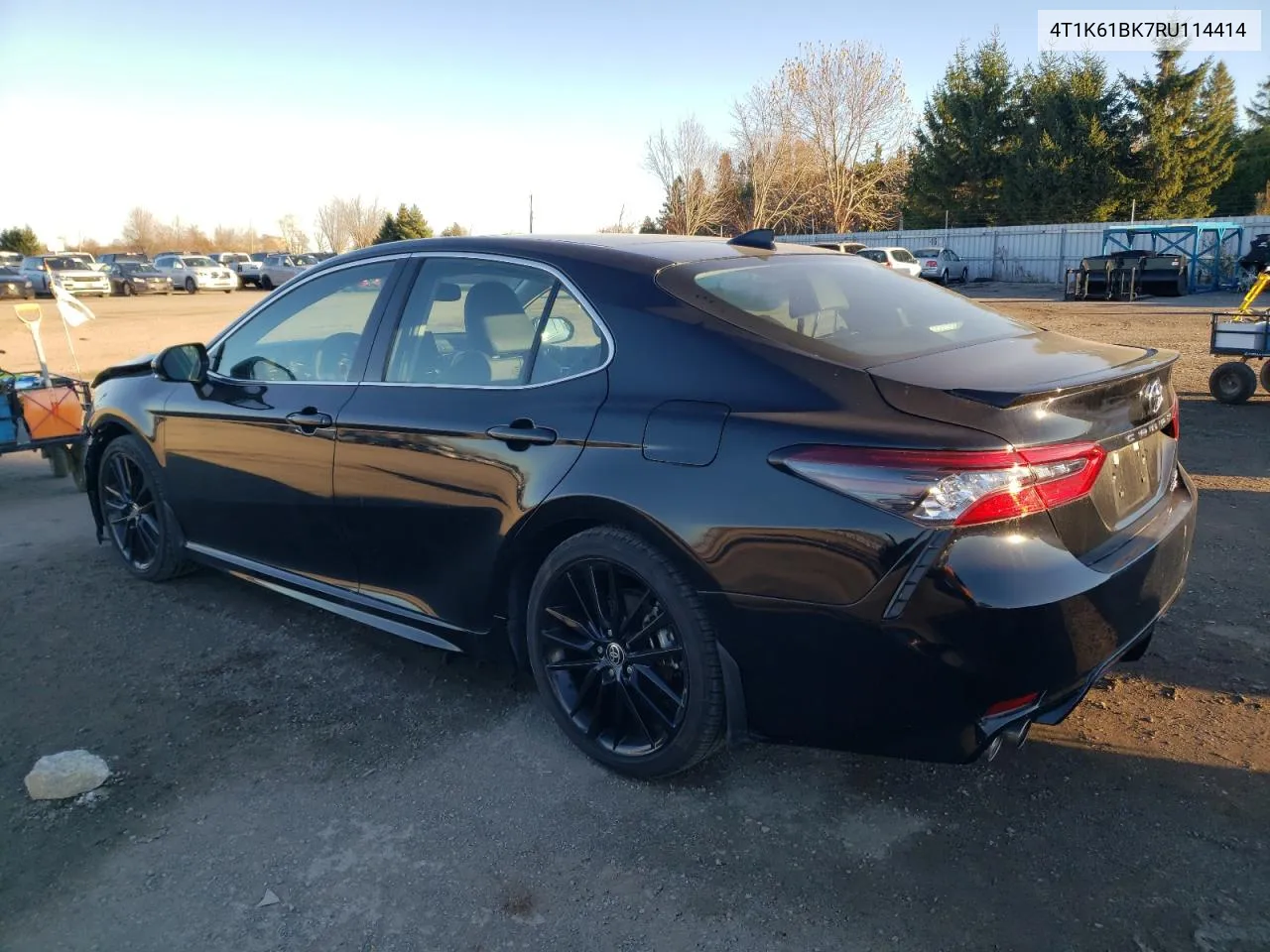 2024 Toyota Camry Xse VIN: 4T1K61BK7RU114414 Lot: 79291054