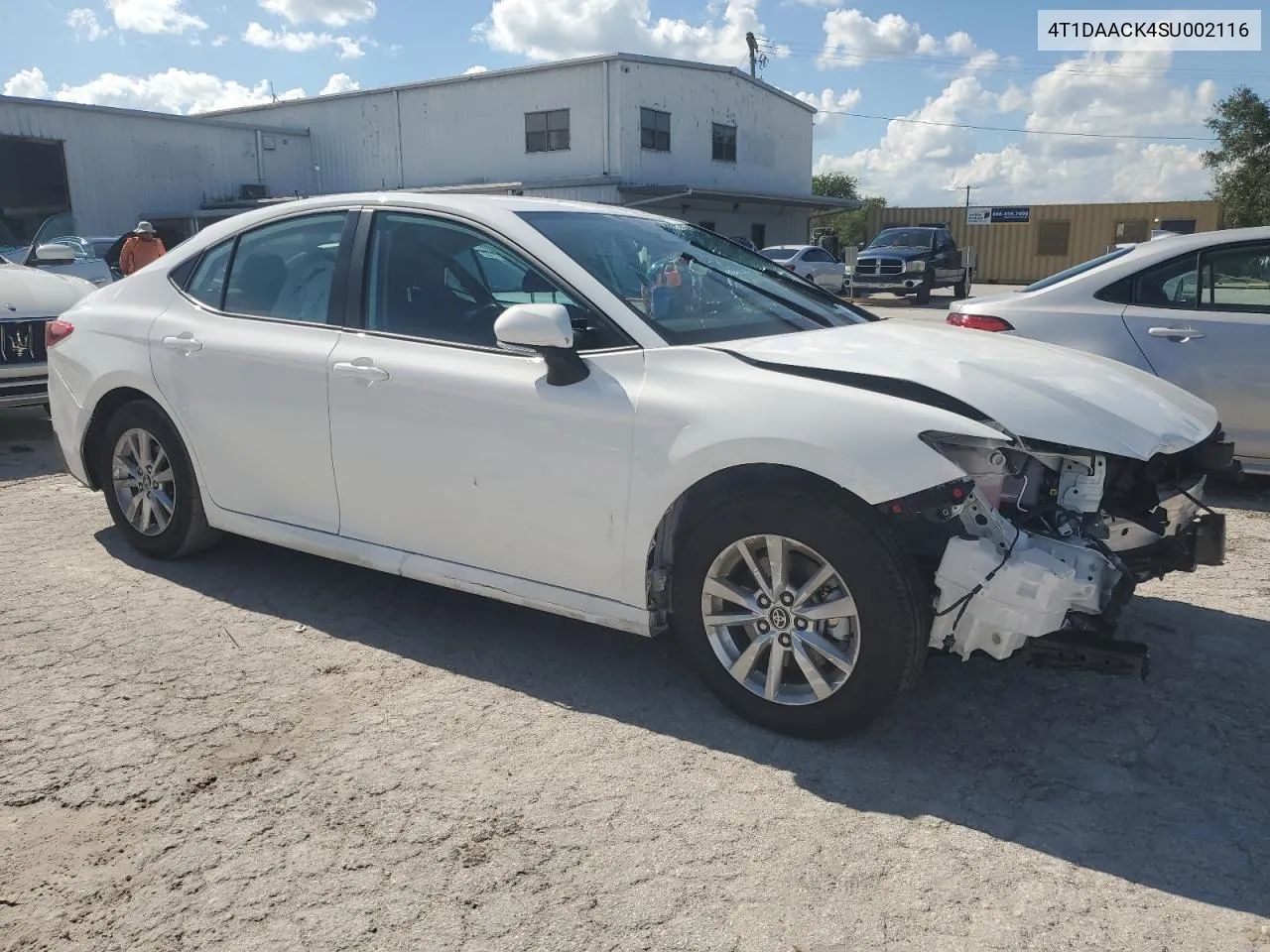 2025 Toyota Camry Xse VIN: 4T1DAACK4SU002116 Lot: 73753344